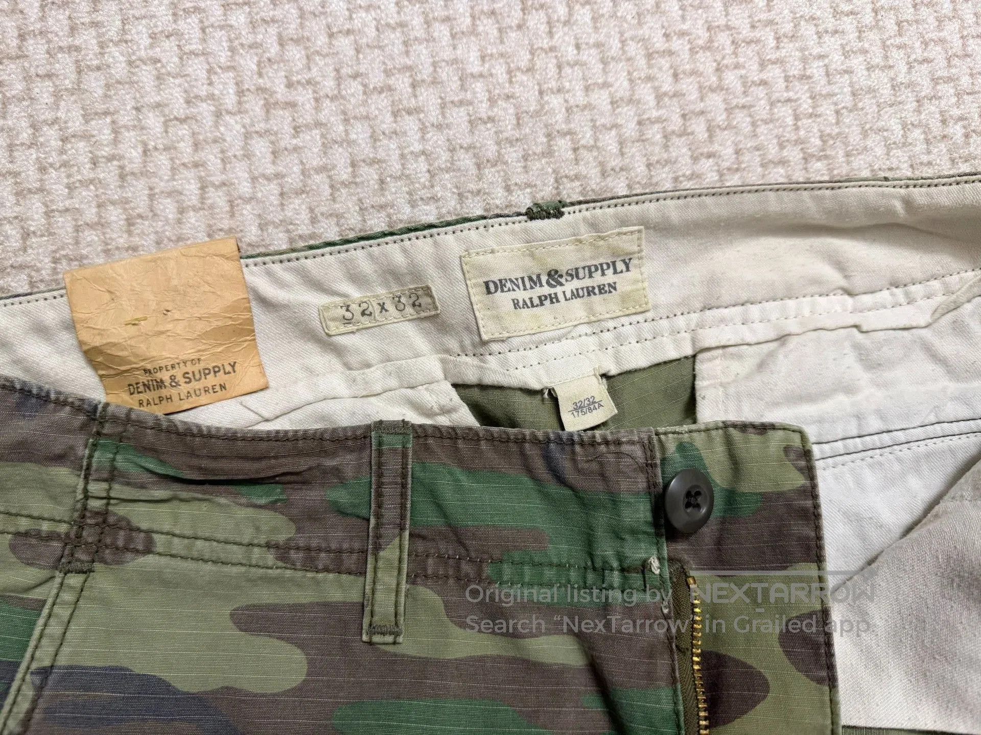 Denim & Supply Ralph Lauren Ralph Lauren Denim Supply Camo Cargo Pants. Size US 32 / EU 48 - 3 Thumbnail