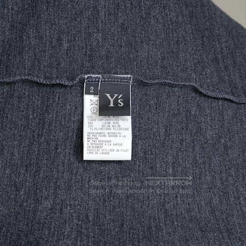 Yohji Yamamoto Yohji Yamamoto Y's Knit Panel Long Sleeve Top Size US M / EU 48-50 / 2 - 8 Thumbnail