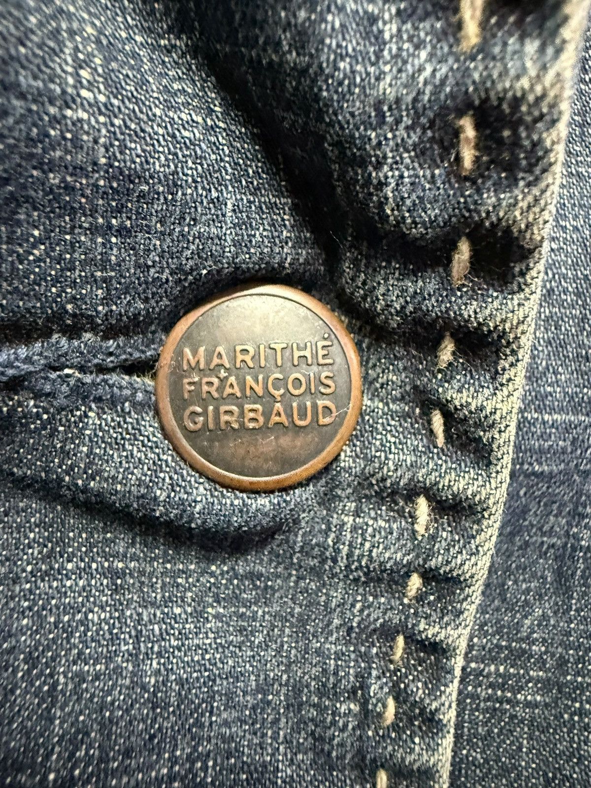 Marithe + Francois Girbaud Vintage Marithe Francois Girbaud Denim Jacket Size S / US 4 / IT 40 - 2 Thumbnail