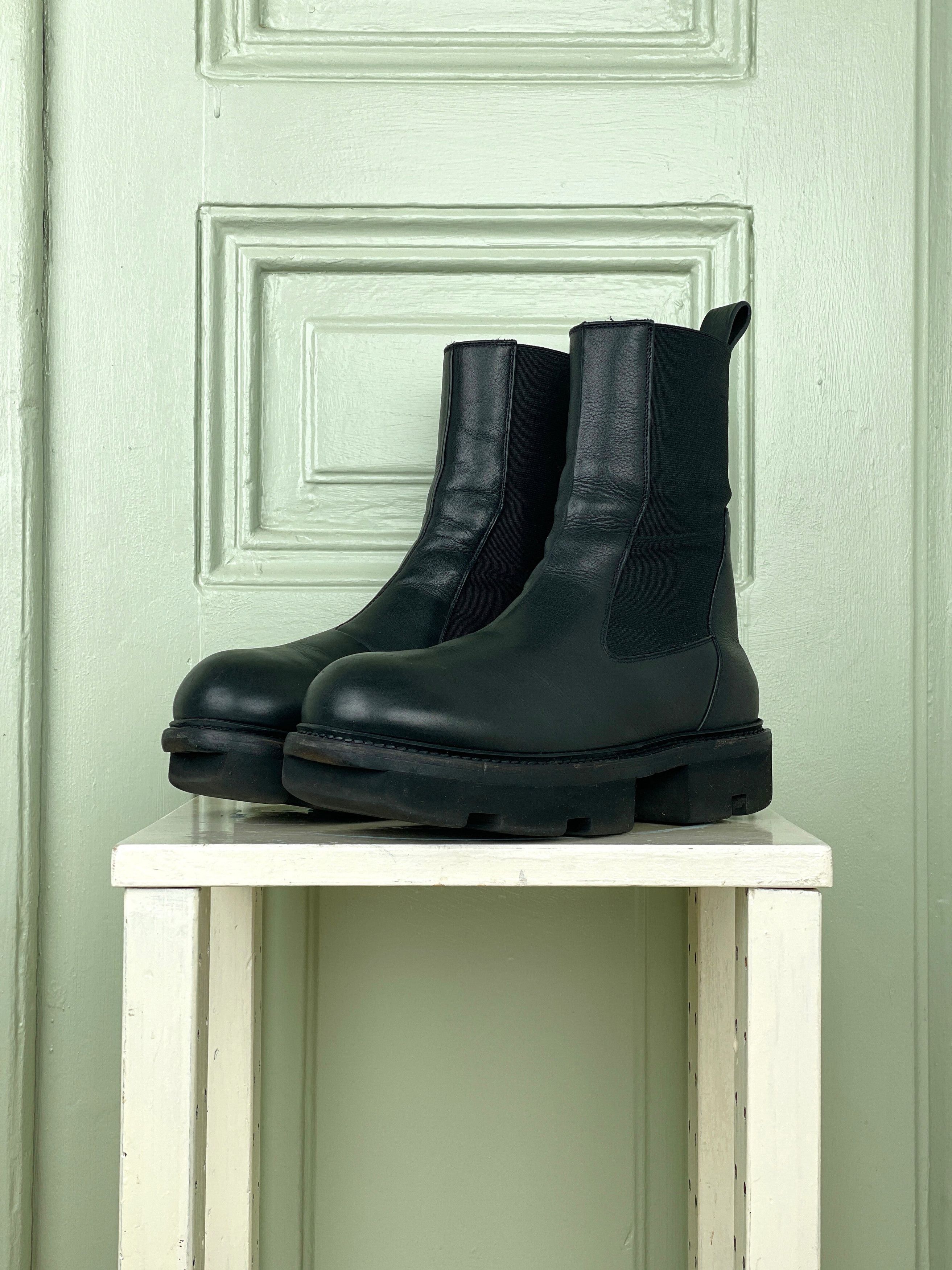 Rick Owens Beatle Megatooth Boots Size US 6 / IT 36 - 1 Thumbnail