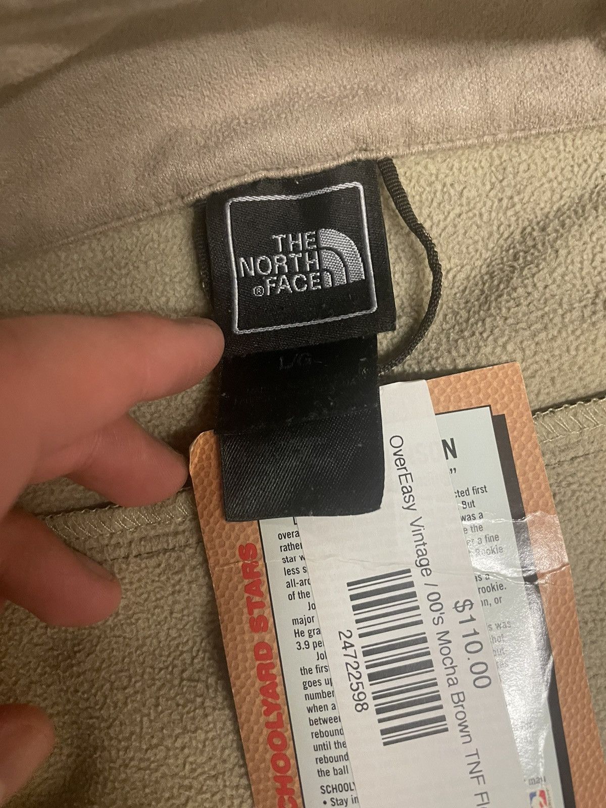 The North Face Vintage 00’s The North Face APEX-series Fleece Jacket Brown Size US L / EU 52-54 / 3 - 7 Thumbnail