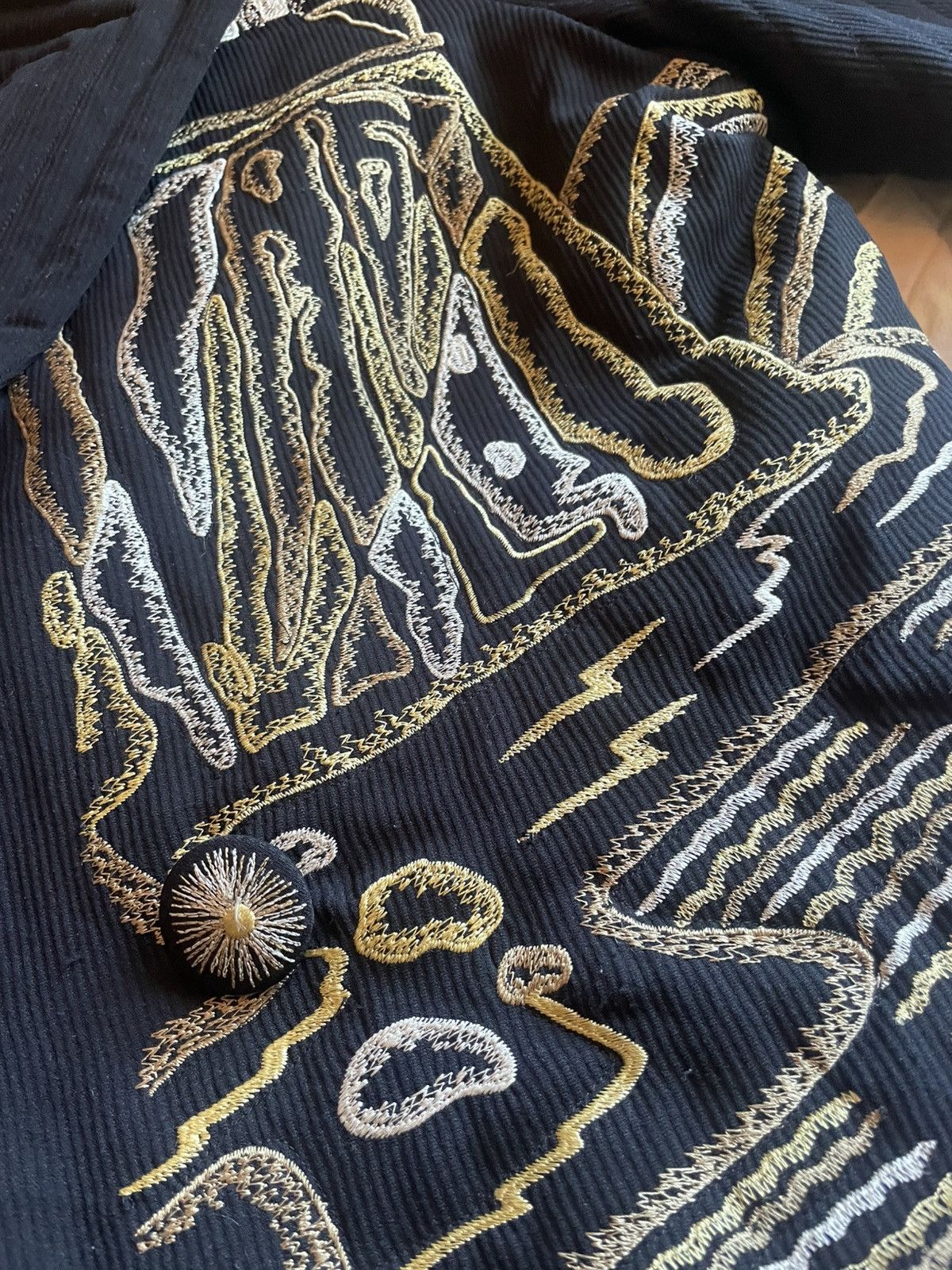 Other Vintage Korii Joko Embroidered Art-to-Wear Jacket Size US M / EU 48-50 / 2 - 18 Thumbnail