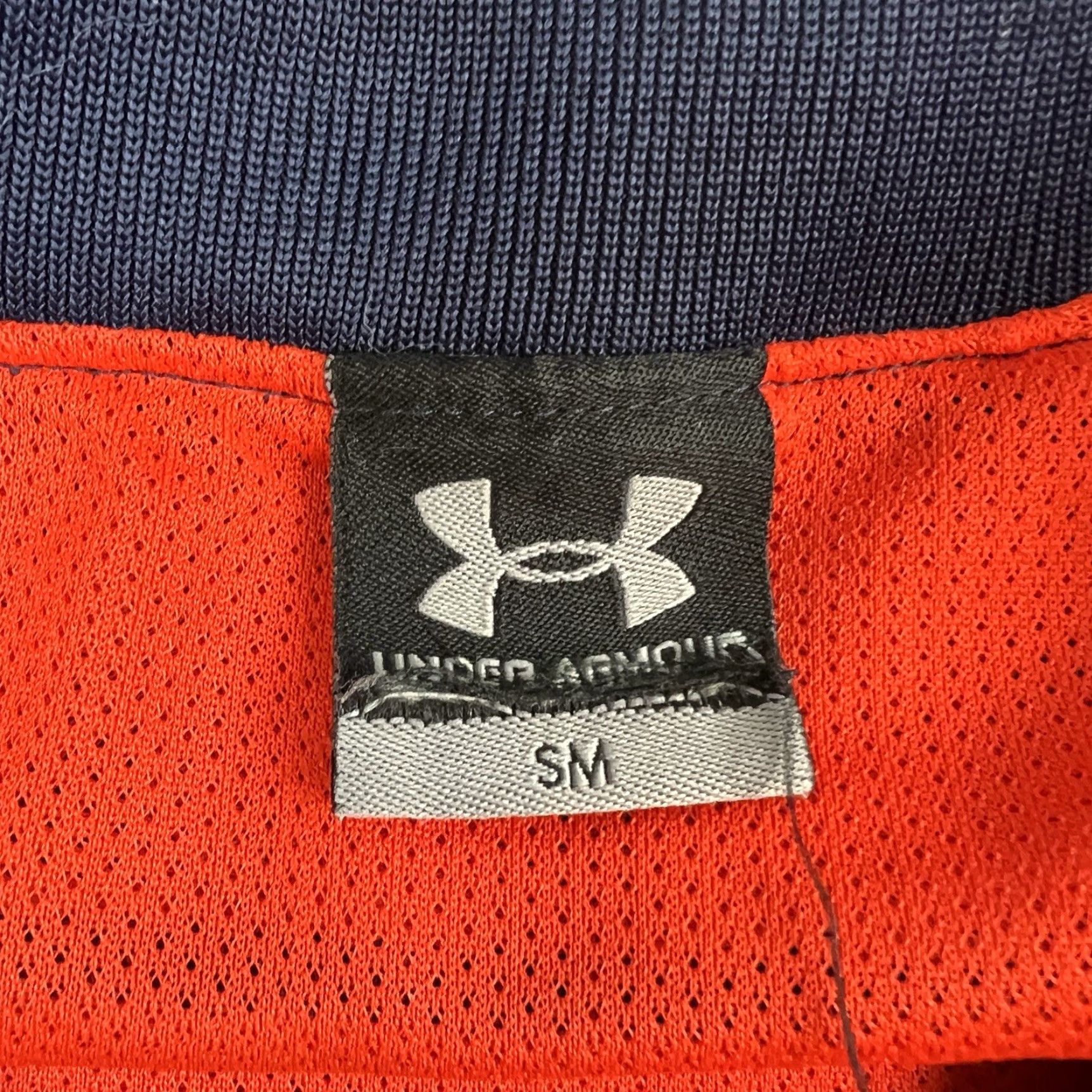 Under Armour Auburn Tigers Windbreaker Pullover Mens Small Blue Under Armour Football Ncaa Sweatshirt Size US S / EU 44-46 / 1 - 4 Thumbnail