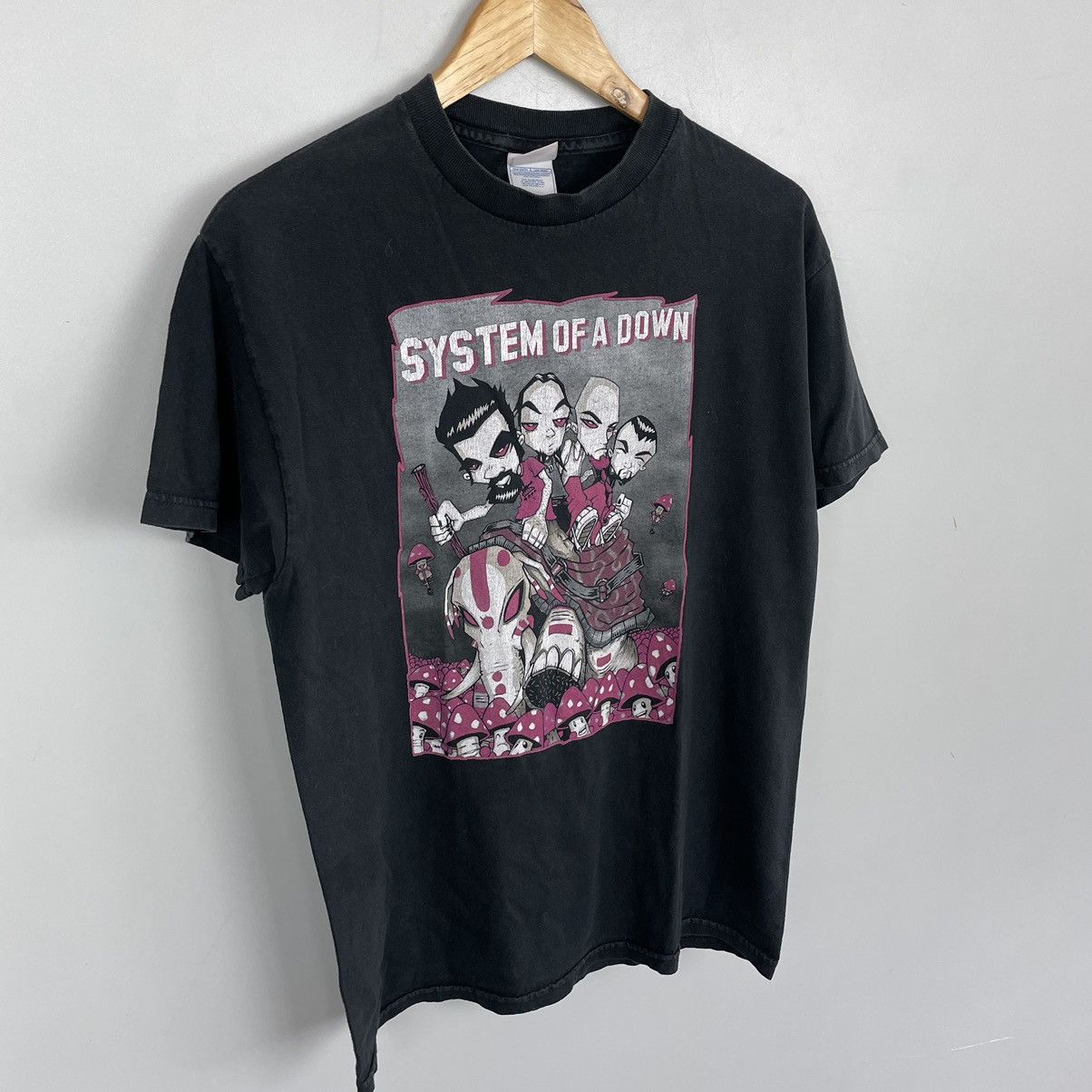 Band Tees × Vintage Vintage System Of A Down 00’s T-shirt Size US M / EU 48-50 / 2 - 3 Thumbnail