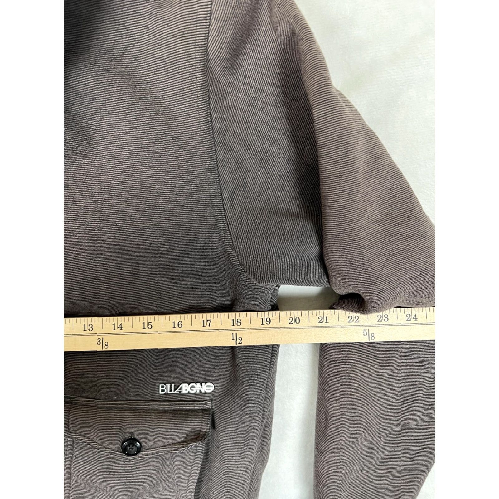 Billabong VINTAGE Billabong Jacket S Gray Fleece Lined Hooded Full Zip Boys Surf Popular Zip Size US S / EU 44-46 / 1 - 7 Thumbnail