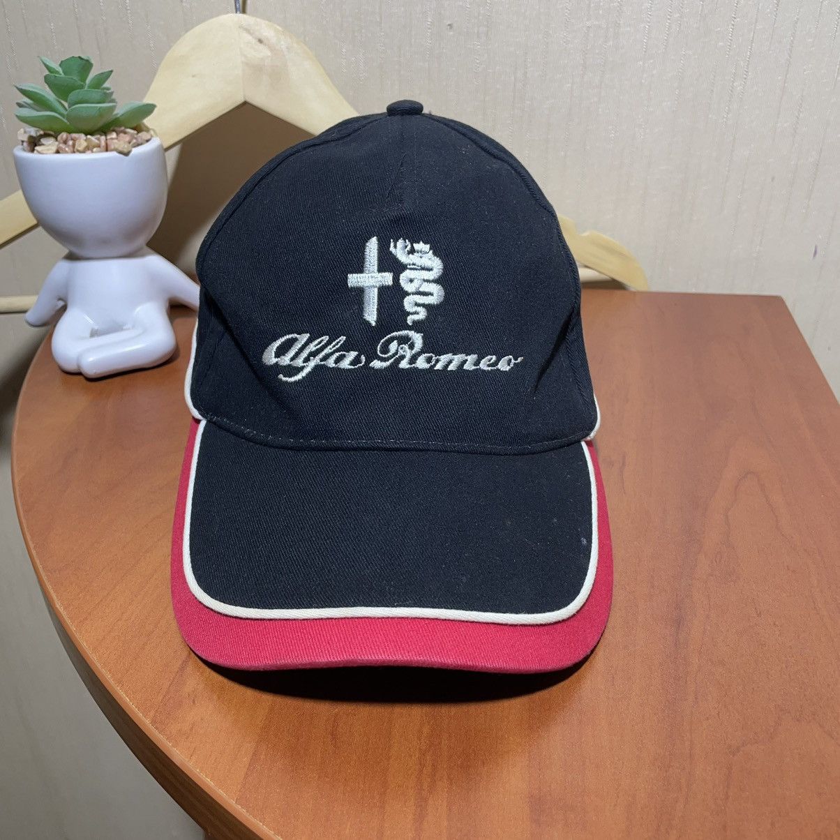 Vintage Alfa Romeo racing streetwear cap Size ONE SIZE - 1 Thumbnail