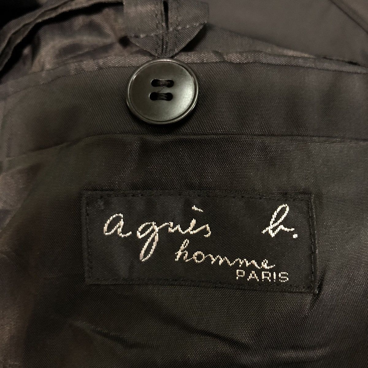agnes b. 🔥Iconic Ultimatr Black Chore Jacket Agnes B. France Made Size US M / EU 48-50 / 2 - 18 Thumbnail