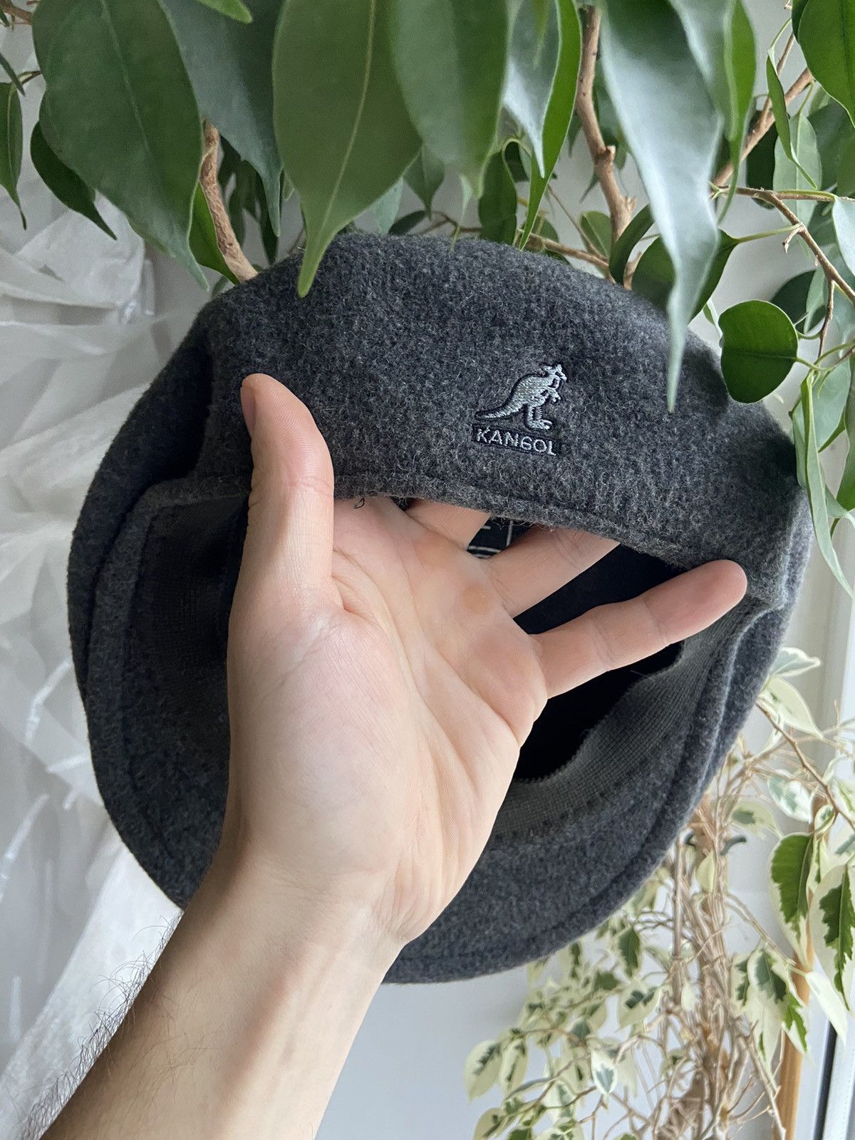 Kangol × Vintage Kangol Vintage Wool Beret Hat Flat Cap Y2K Size 30 - 1 Thumbnail