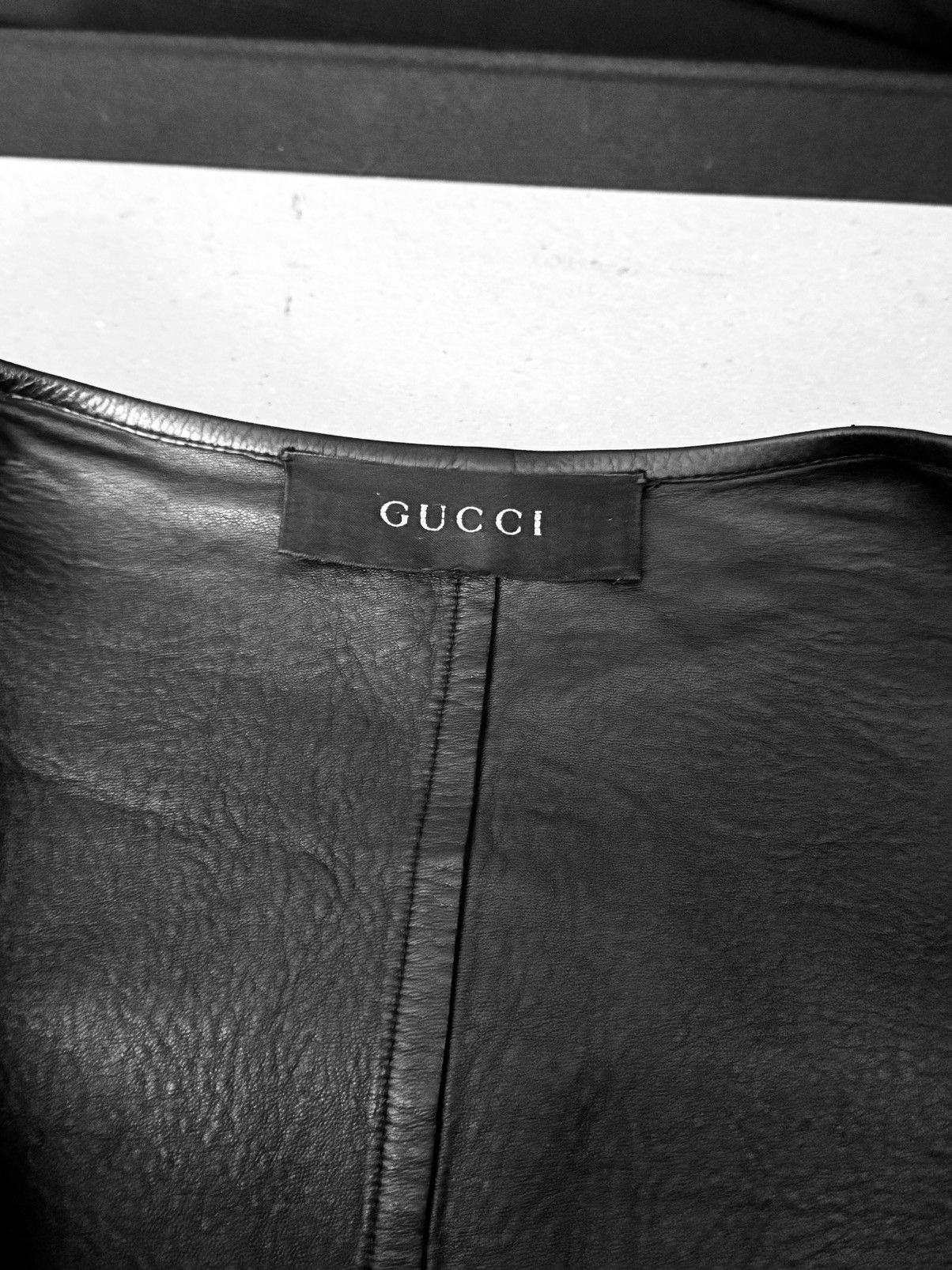 Gucci Runway Tom Ford for Gucci Fall Winter 1999 Leather Jacket Size S / US 4 / IT 40 - 3 Thumbnail