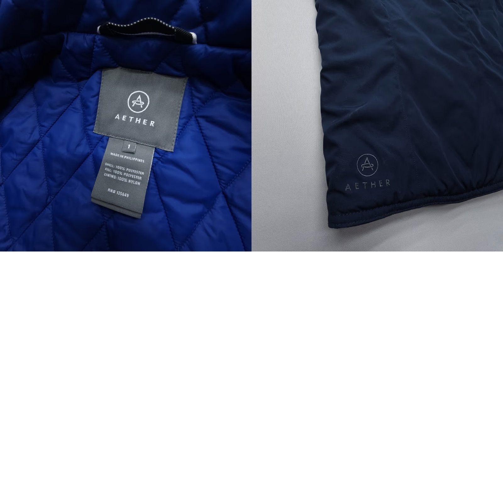 Vintage Aether Blue Total Eclipse Vega Vest Size 1 Snap Zip Insulated Riding Walking XS Vest Size XS Blue Aether Size XS / US 0-2 / IT 36-38 - 8 Thumbnail