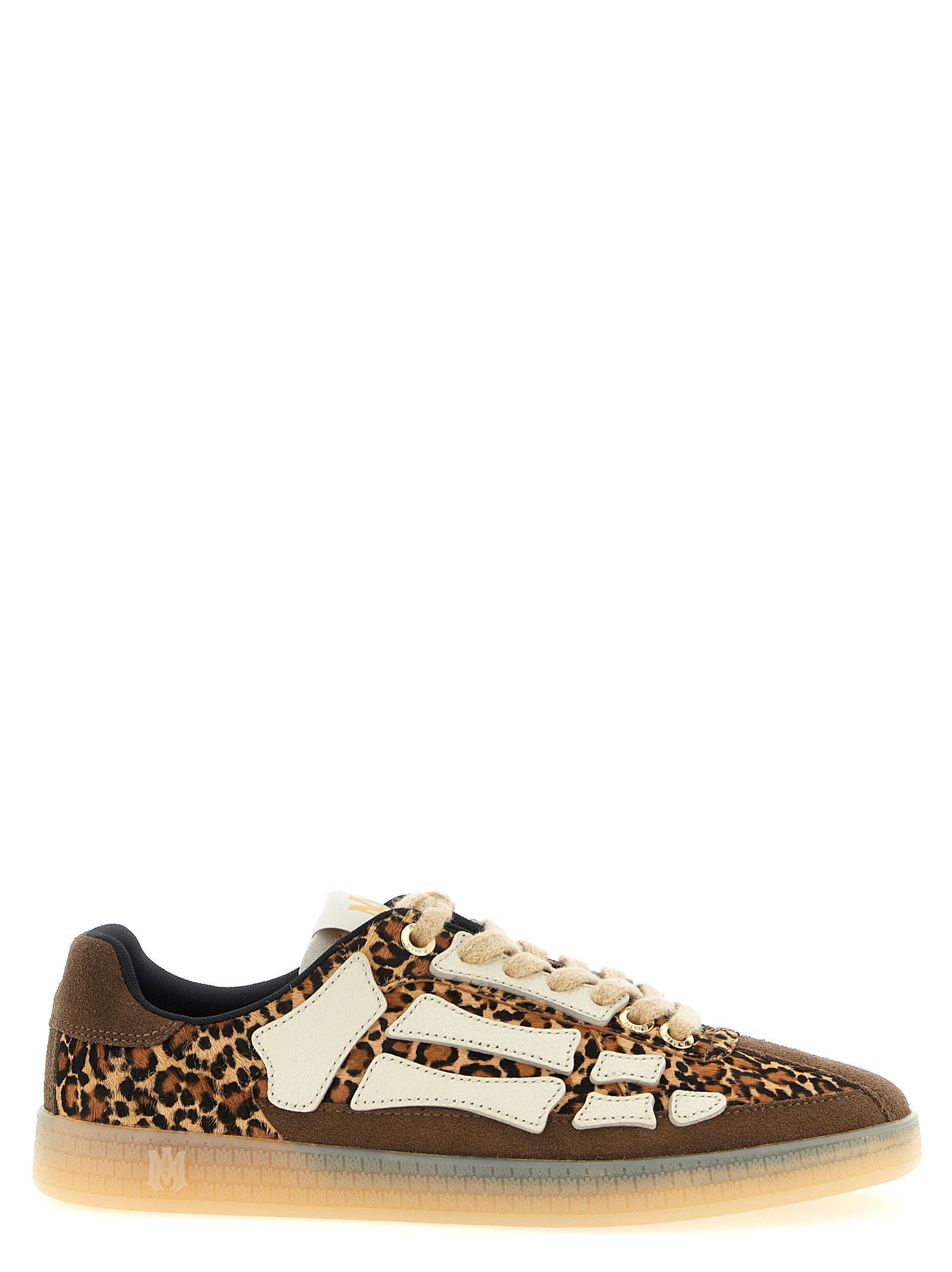 'Leopard Pacific Bones' Sneakers