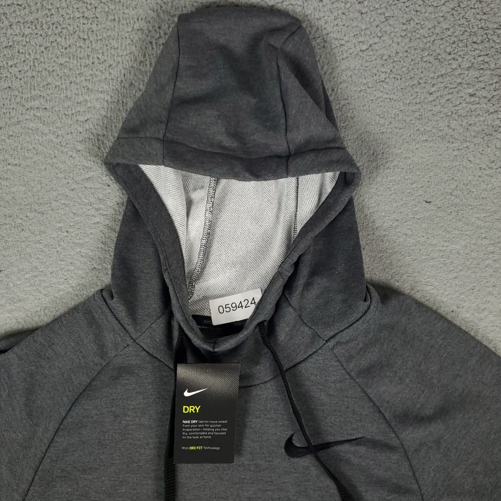 Nike Nike Hoodie Mens Size S Gray Dri FIt's Swoosh Pullover Sweatshirt Knit Mock Neck Logo Styled Size US S / EU 44-46 / 1 - 2 Thumbnail