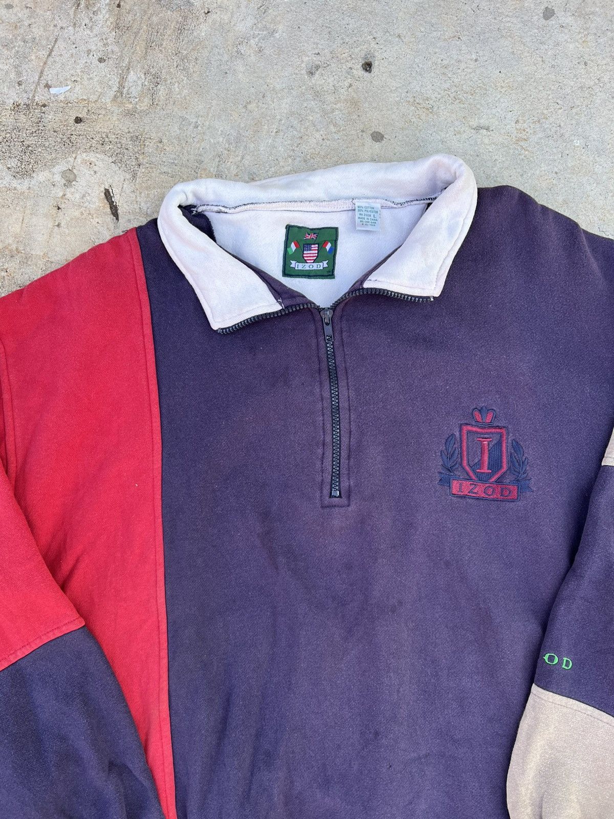 Izod Izod Half Zip Size US L / EU 52-54 / 3 - 2 Thumbnail