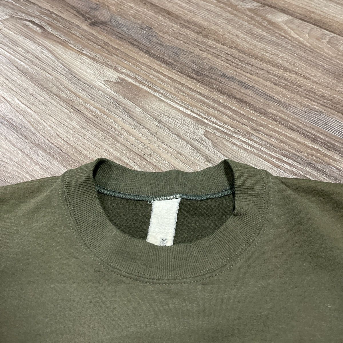 Japanese Brand × Vintage Vintage 90s Eagles Army Green Sweater Size US S / EU 44-46 / 1 - 6 Thumbnail