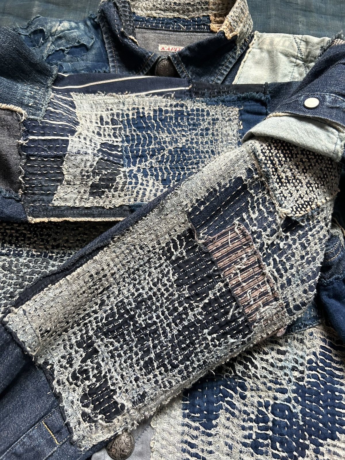 Kapital × Kapital Kountry Kapital boro patchwork western shirt kountry Size US M / EU 48-50 / 2 - 6 Thumbnail