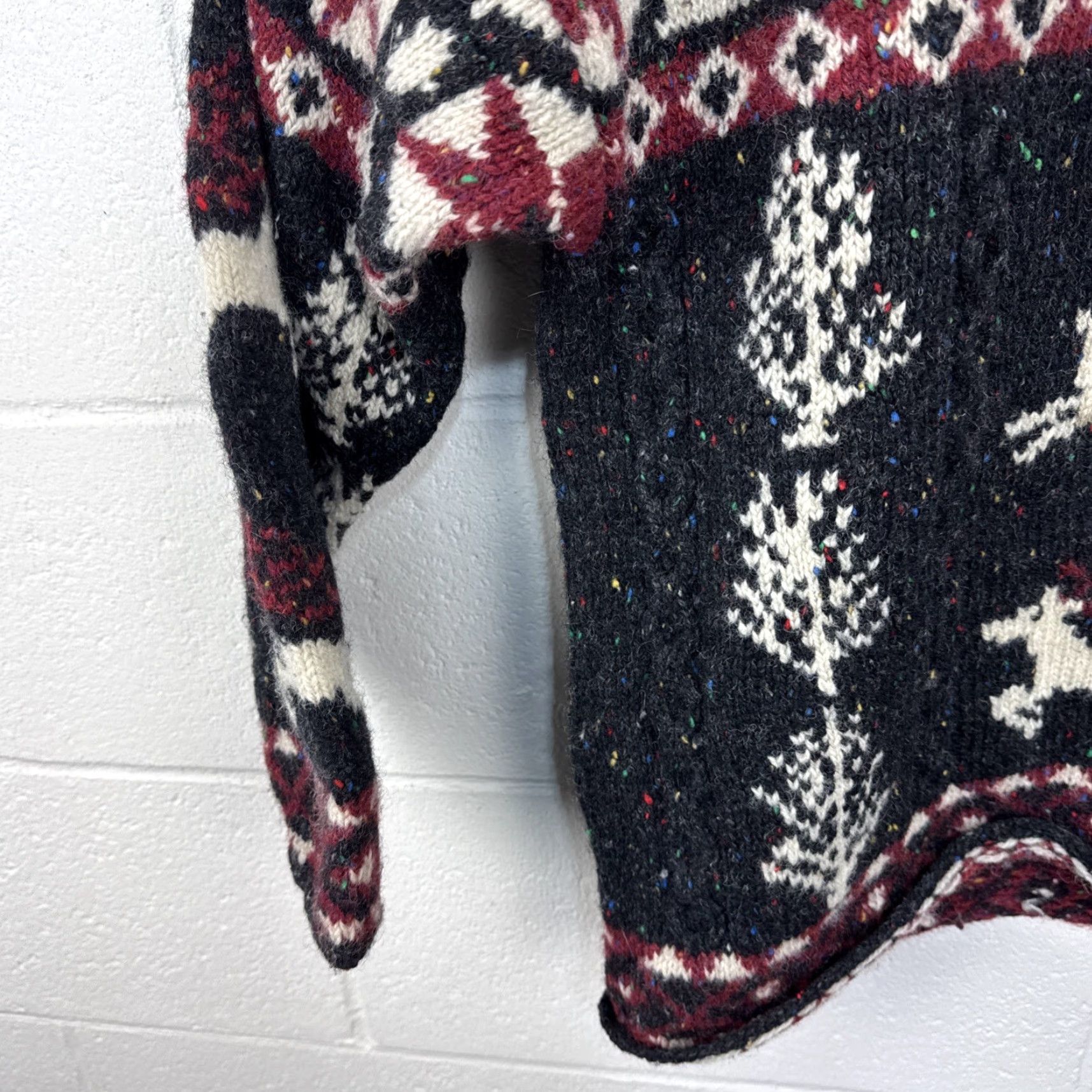Vintage VINTAGE Woolrich Sweater Adults Medium Fair Isle Reindeer Nordic Ski Christmas Holiday 90s Size US M / EU 48-50 / 2 - 6 Thumbnail