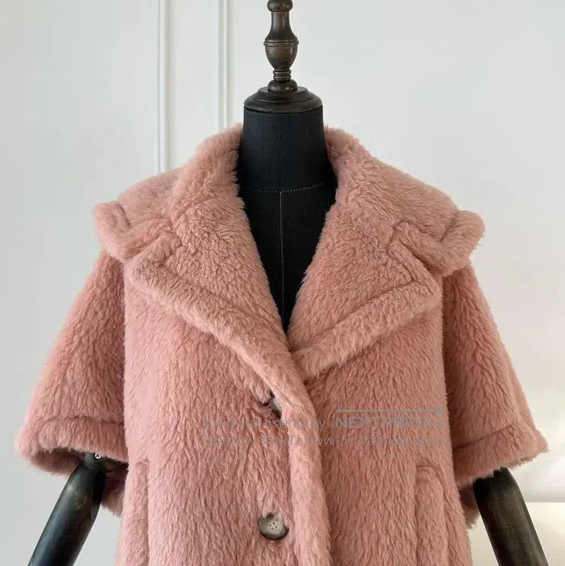 Max Mara MaxMara Pink Alpaca Wool Cardigan . Size S / US 4 / IT 40 - 6 Thumbnail