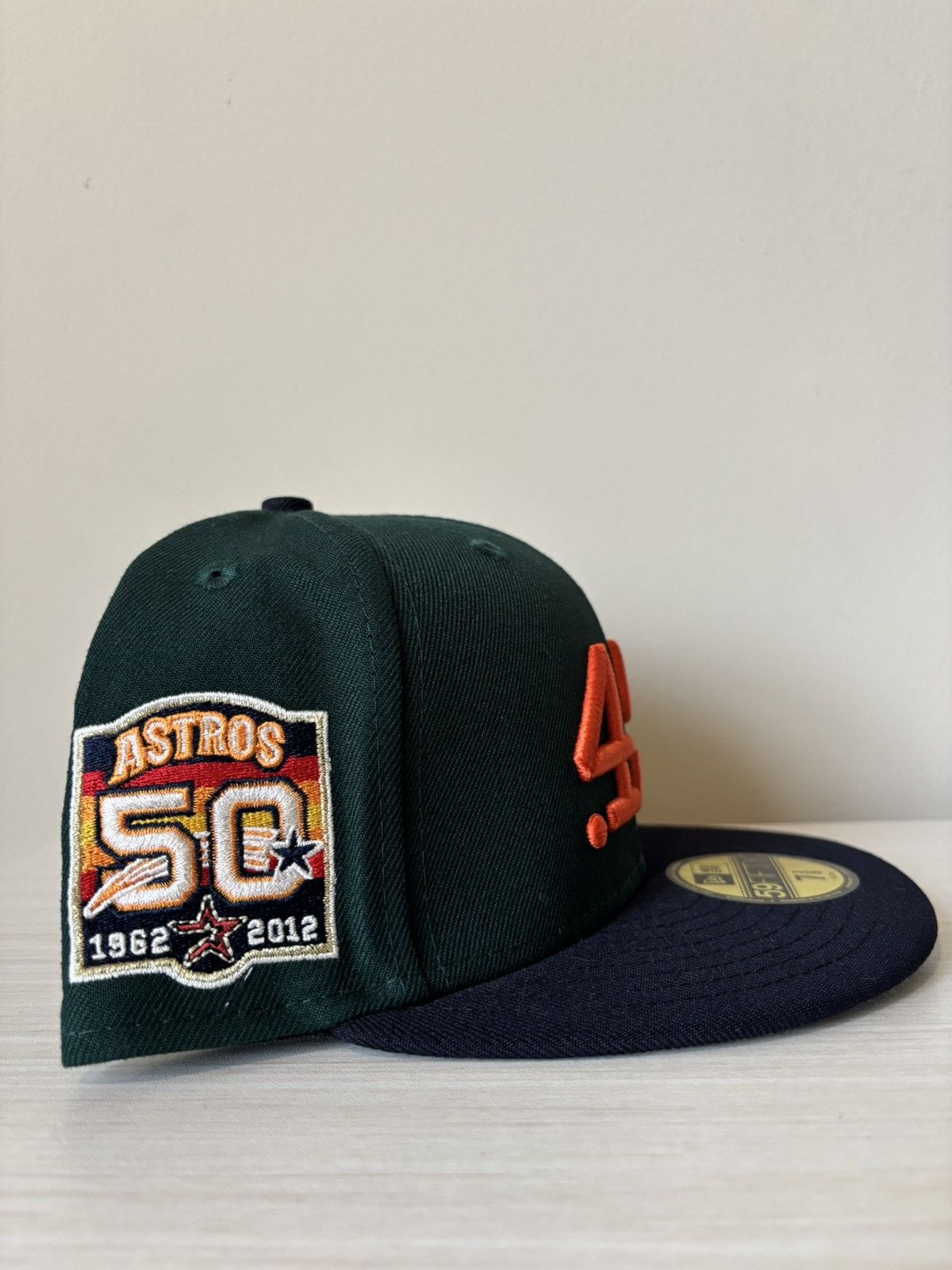 Topperz Houston Astros Size 7 1/2 Fitted Topperz Size ONE SIZE - 3 Thumbnail