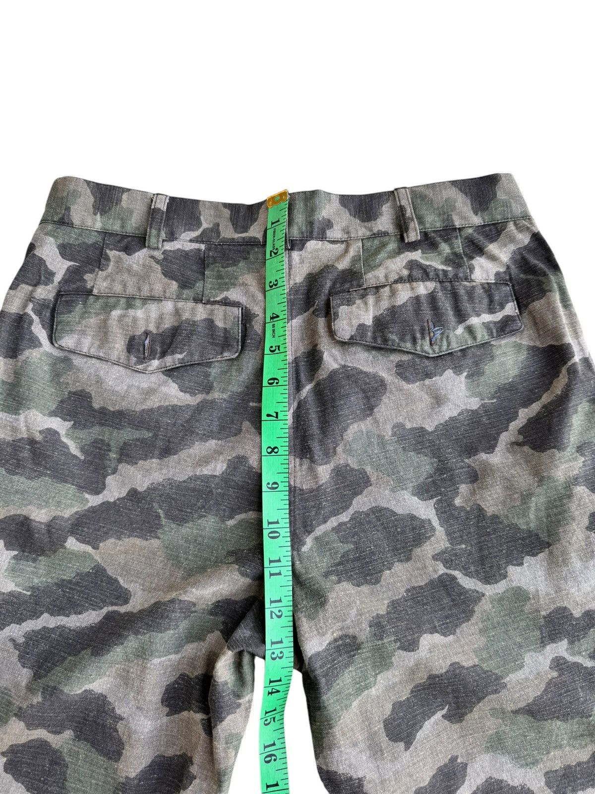 A.P.C. × Japanese Brand Vintage Woodland Camo APC zipper Leg Pants Size US 30 / EU 46 - 19 Thumbnail