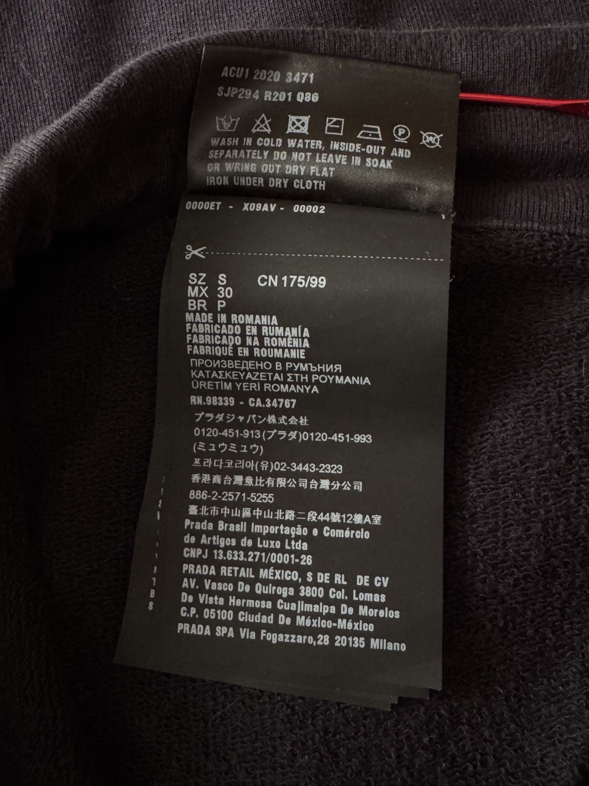 Prada 🔥🔥 Prada Nylon Pocket Black Sweatpants Size US 30 / EU 46 - 6 Thumbnail