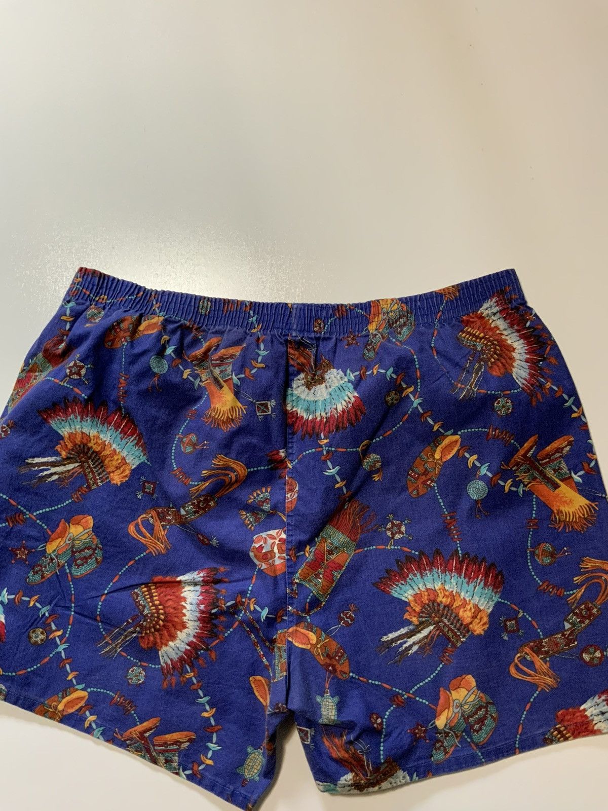 Vintage Vintage Pizzazz Southwestern Native American Chief Shorts Size US 38 / EU 54 - 9 Thumbnail