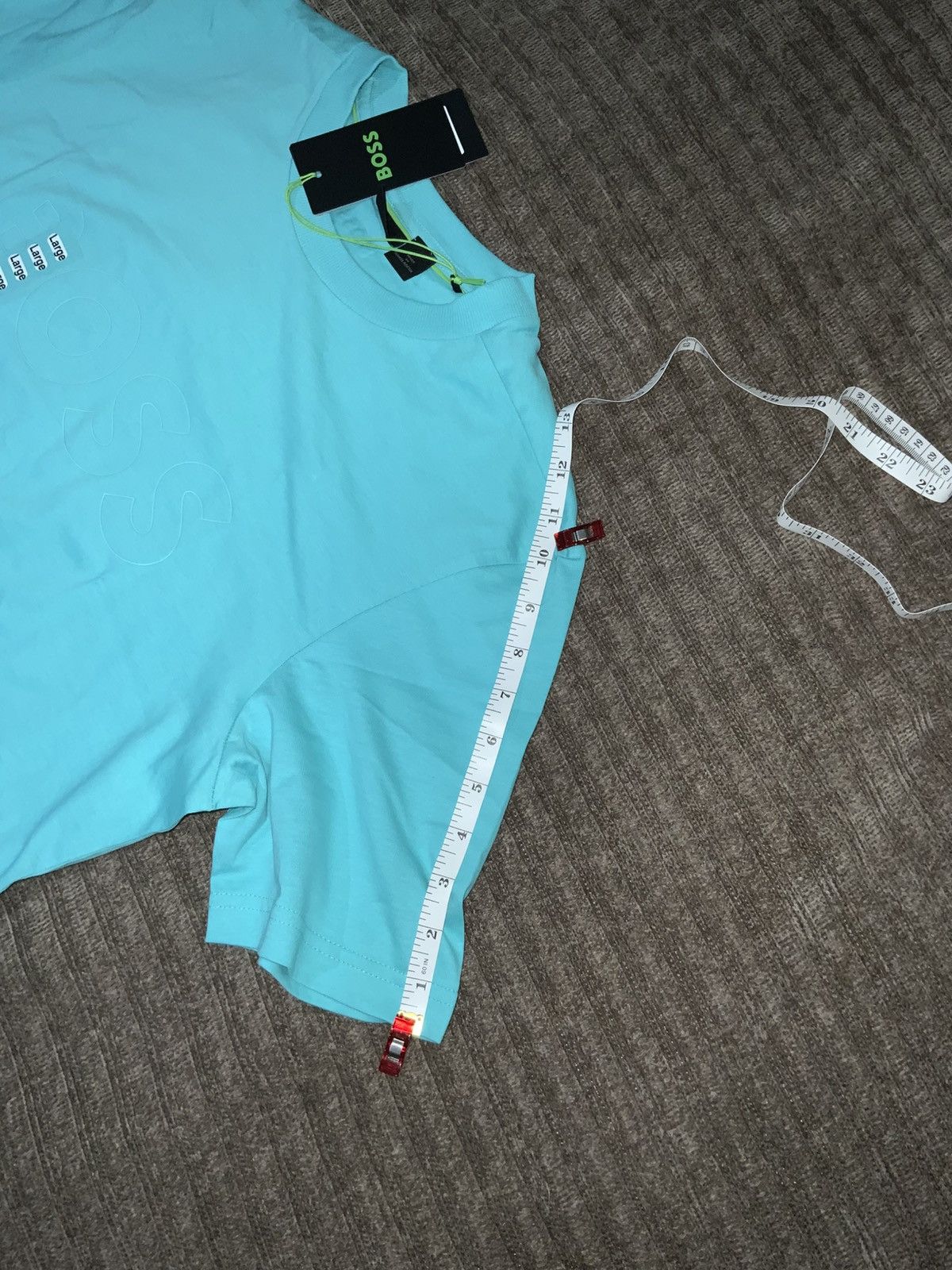 Hugo Boss Hugo boss teal t shirt *BRAND NEW* Size US L / EU 52-54 / 3 - 9 Thumbnail
