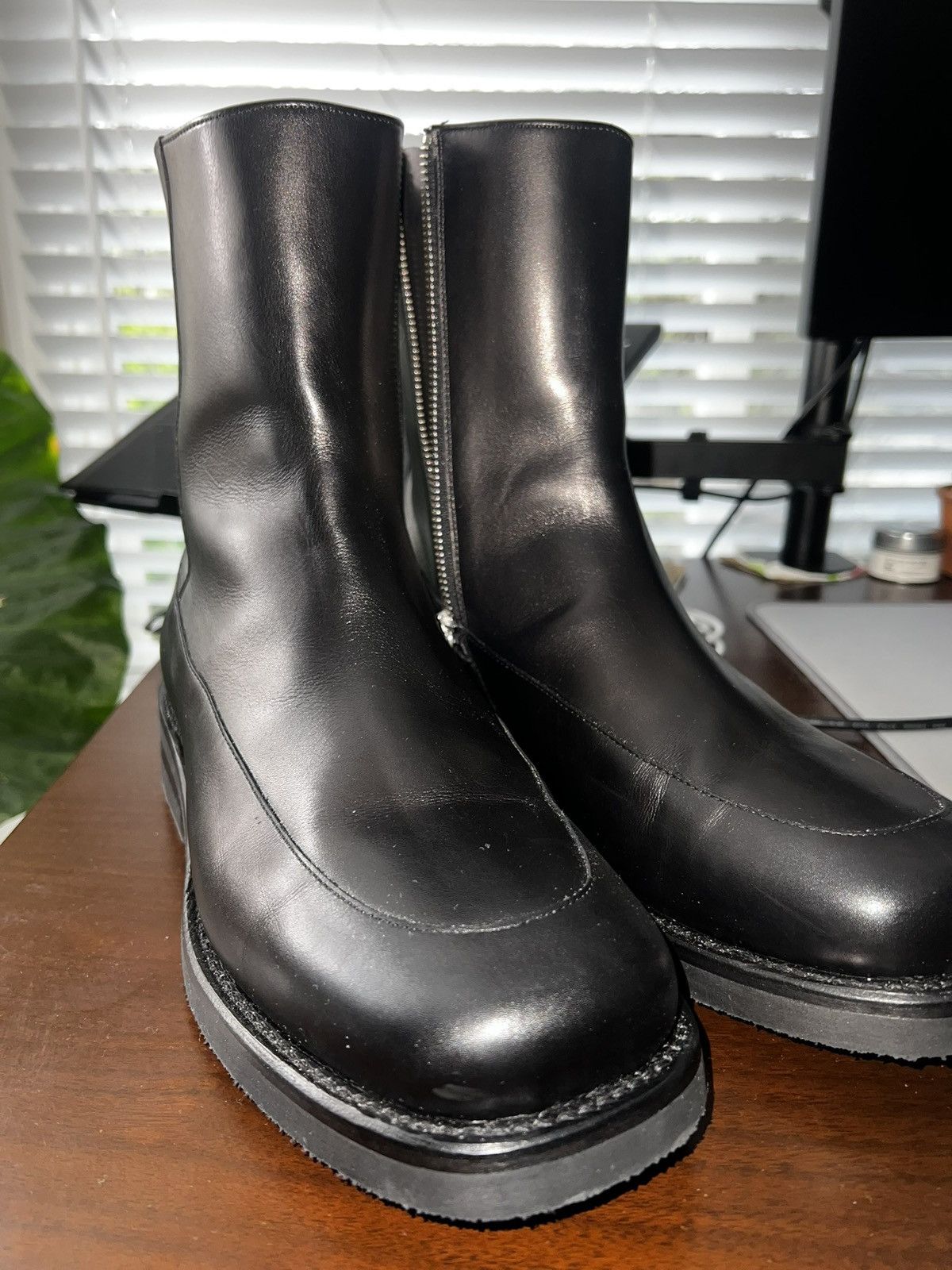 3sixteen 3sixteen square toe side zip boots | Grailed