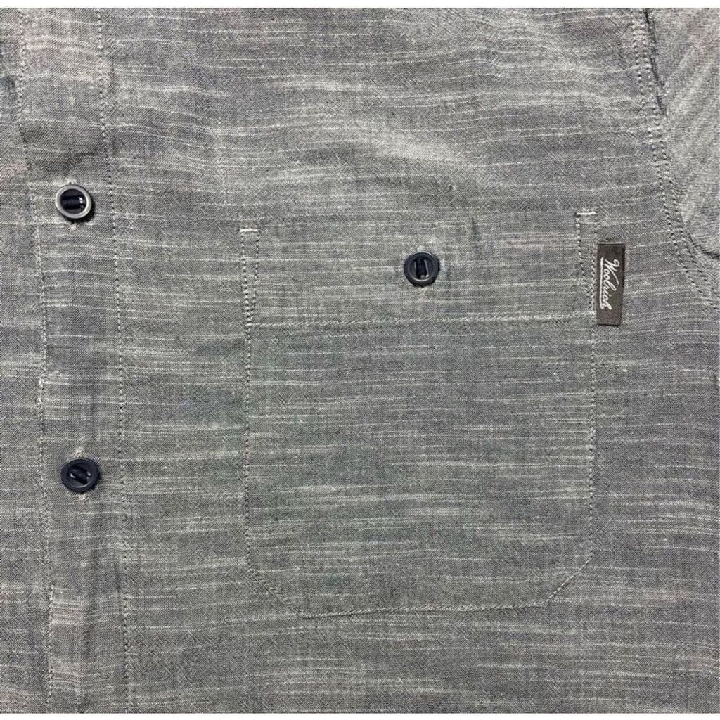 Woolrich Woolen Mills Woolrich Shirt Mens S Short Sleeve Casual Button Up Chambray Size US S / EU 44-46 / 1 - 4 Thumbnail