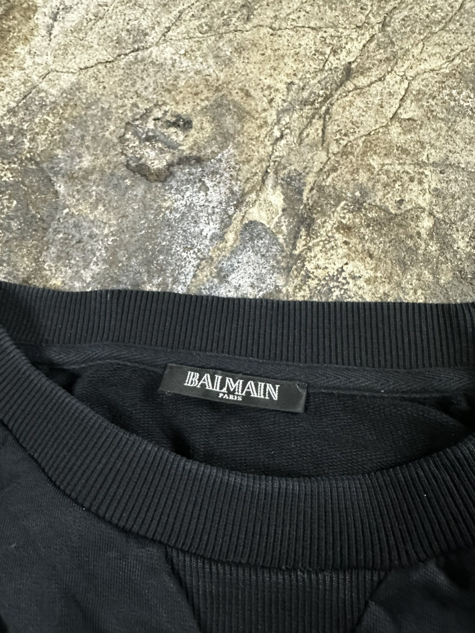 Balmain Balmain Paris Spellout Logo Crewneck Size US M / EU 48-50 / 2 - 4 Thumbnail