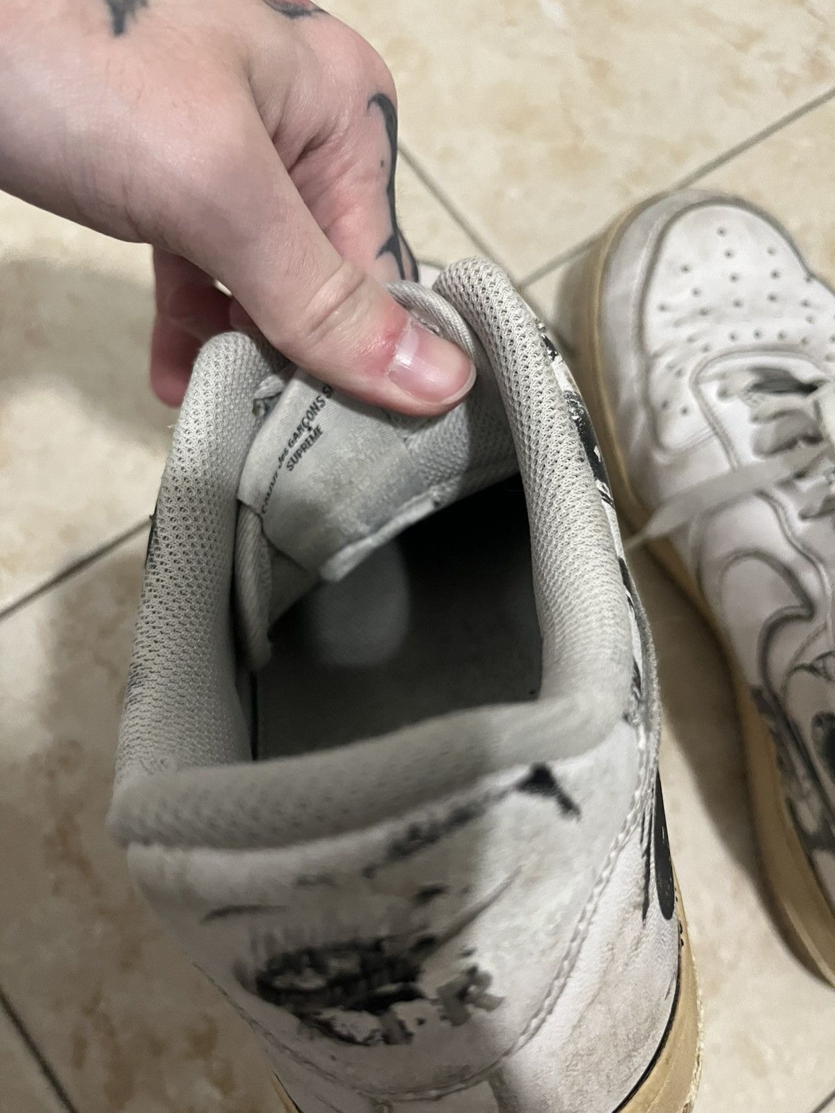 Supreme Supreme cdg air force 1 Size US 10.5 / EU 43-44 - 6 Thumbnail
