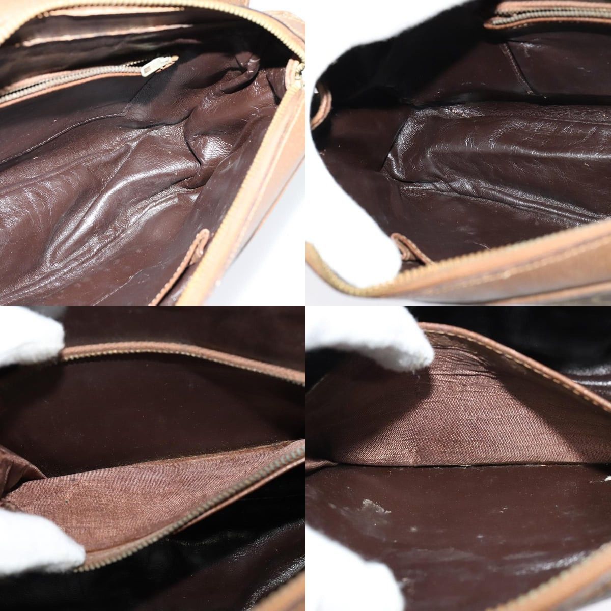 Celine CELINE C Sulky Shoulder Bag Canvas Brown Size ONE SIZE - 12 Thumbnail