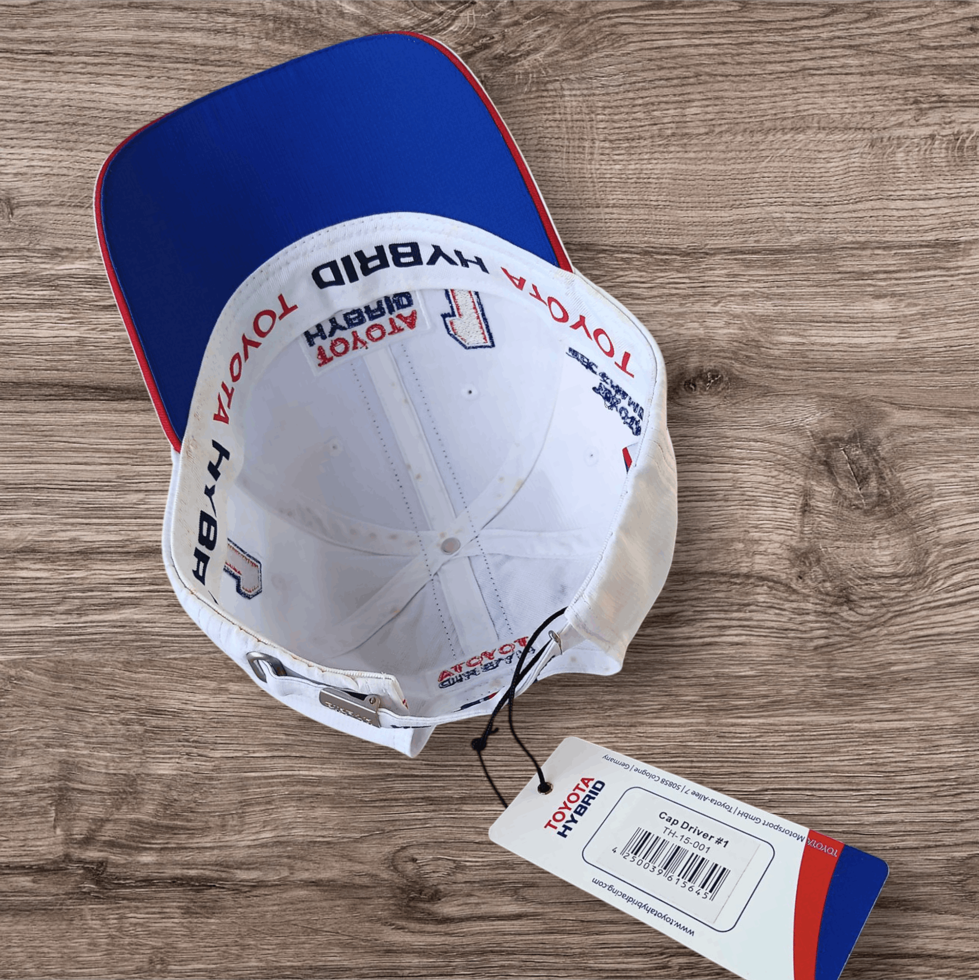 Japanese Brand × Other Toyota HYBRID 2014 WEC Champions Cap Driver Size ONE SIZE - 6 Thumbnail