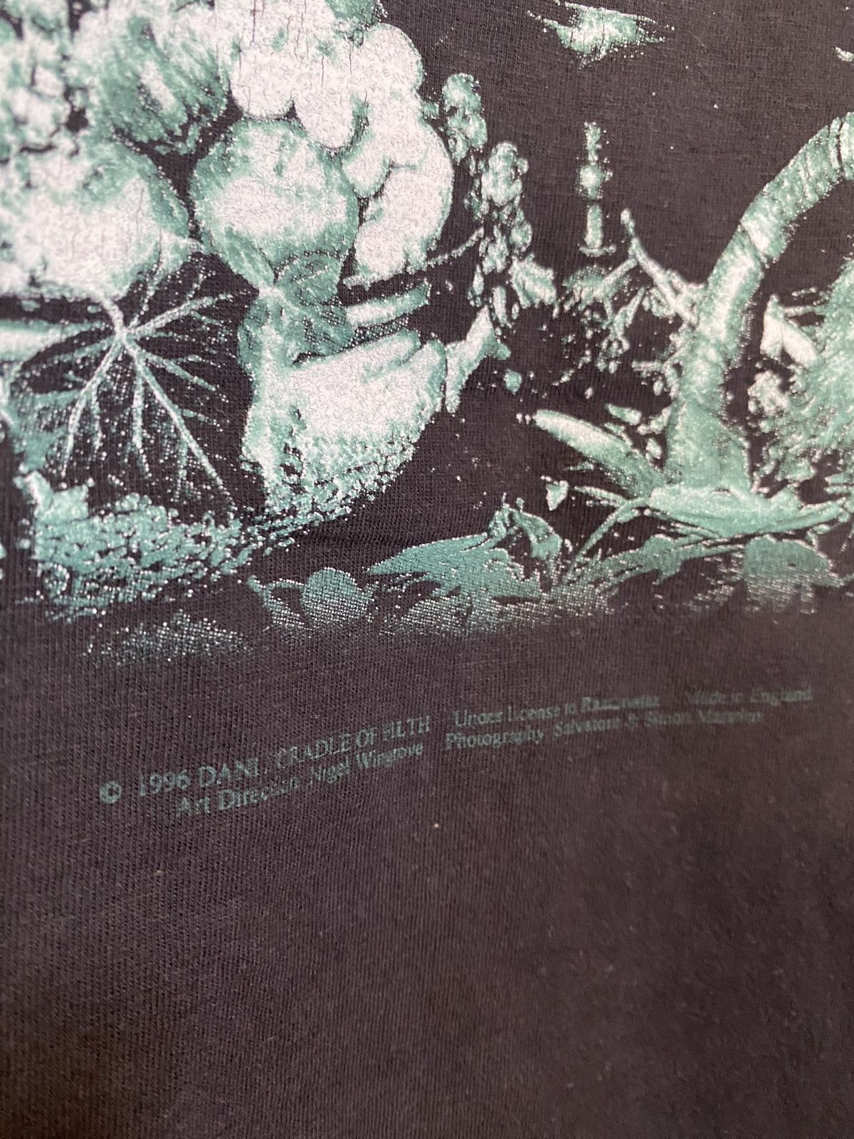 Band Tees Cradle of Filth vintage funeral 90s Dusk Longsleeves shirt Size US XL / EU 56 / 4 - 3 Thumbnail