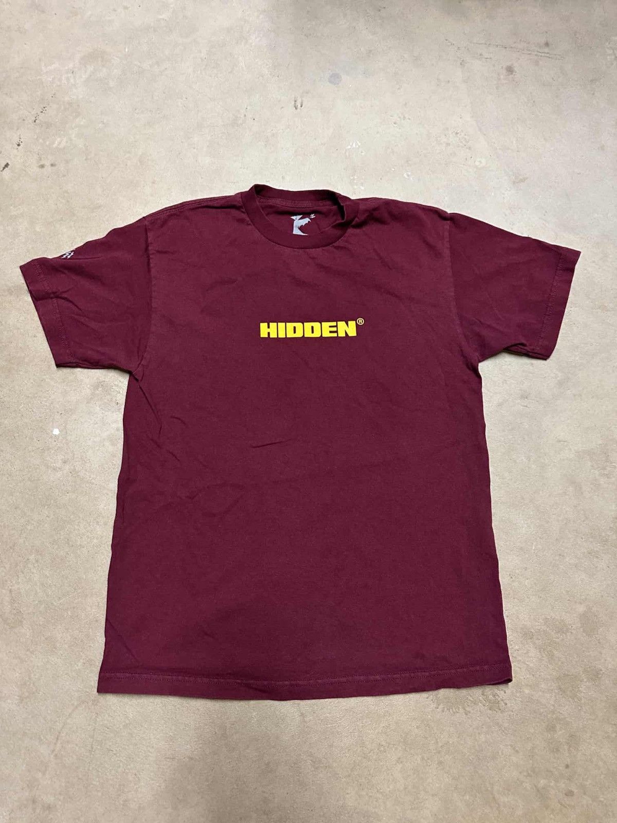 Hidden Characters Hidden Characters OG logo tee Maroon Size US M / EU 48-50 / 2 - 1 Thumbnail