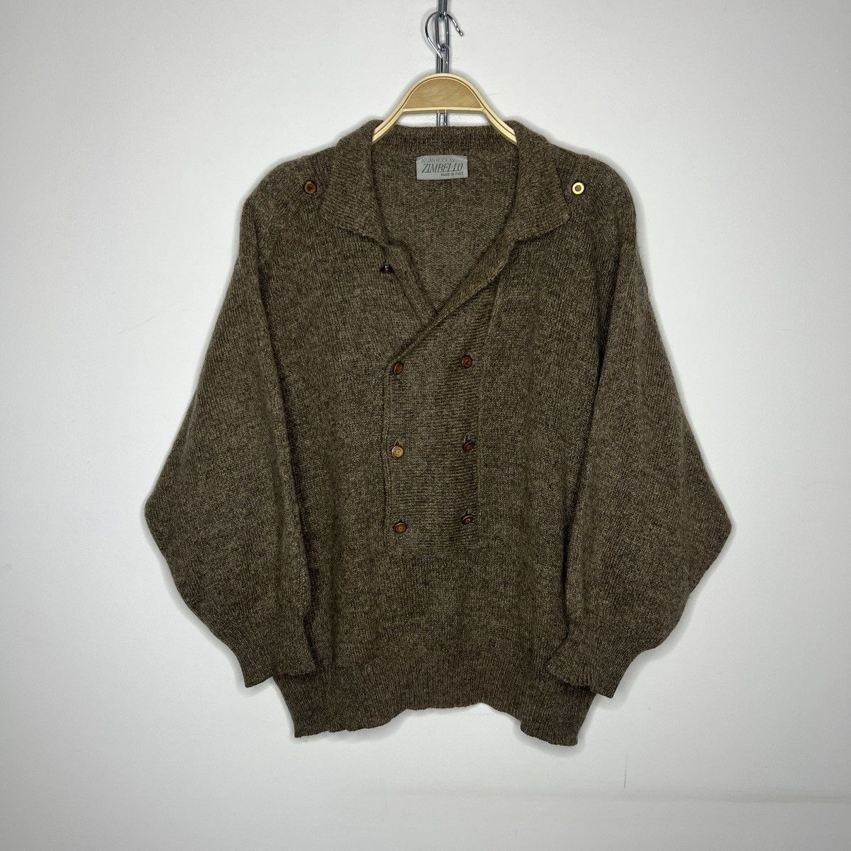 Vintage Y2K Vintage Knitted Sweater Jumper Avant Garde Opium Jacket Size US L / EU 52-54 / 3 - 1 Thumbnail