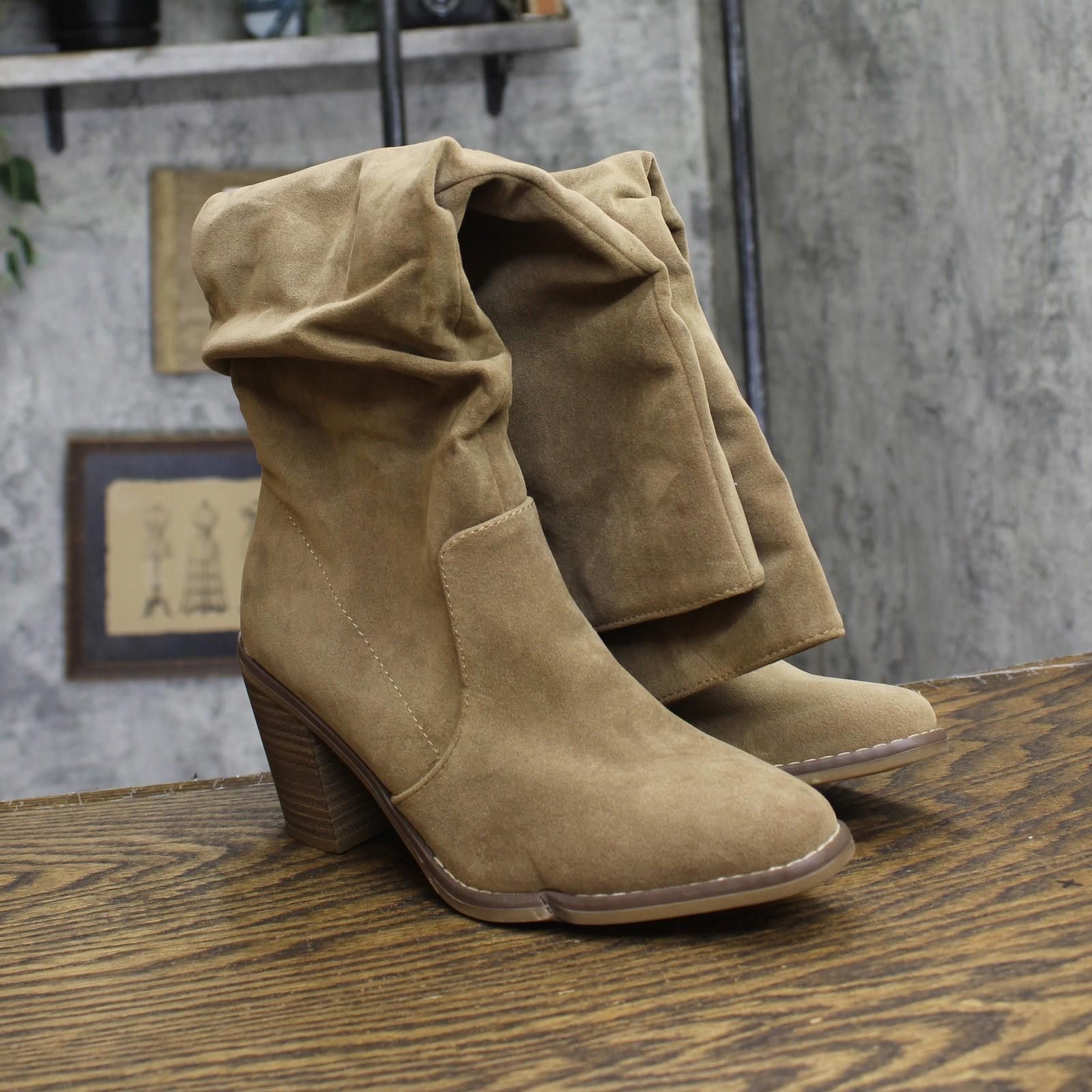 Other Universal Thread Dress Boots 88098577 Taupe Brown 6.5m Size US 6.5 / IT 36.5 - 2 Thumbnail