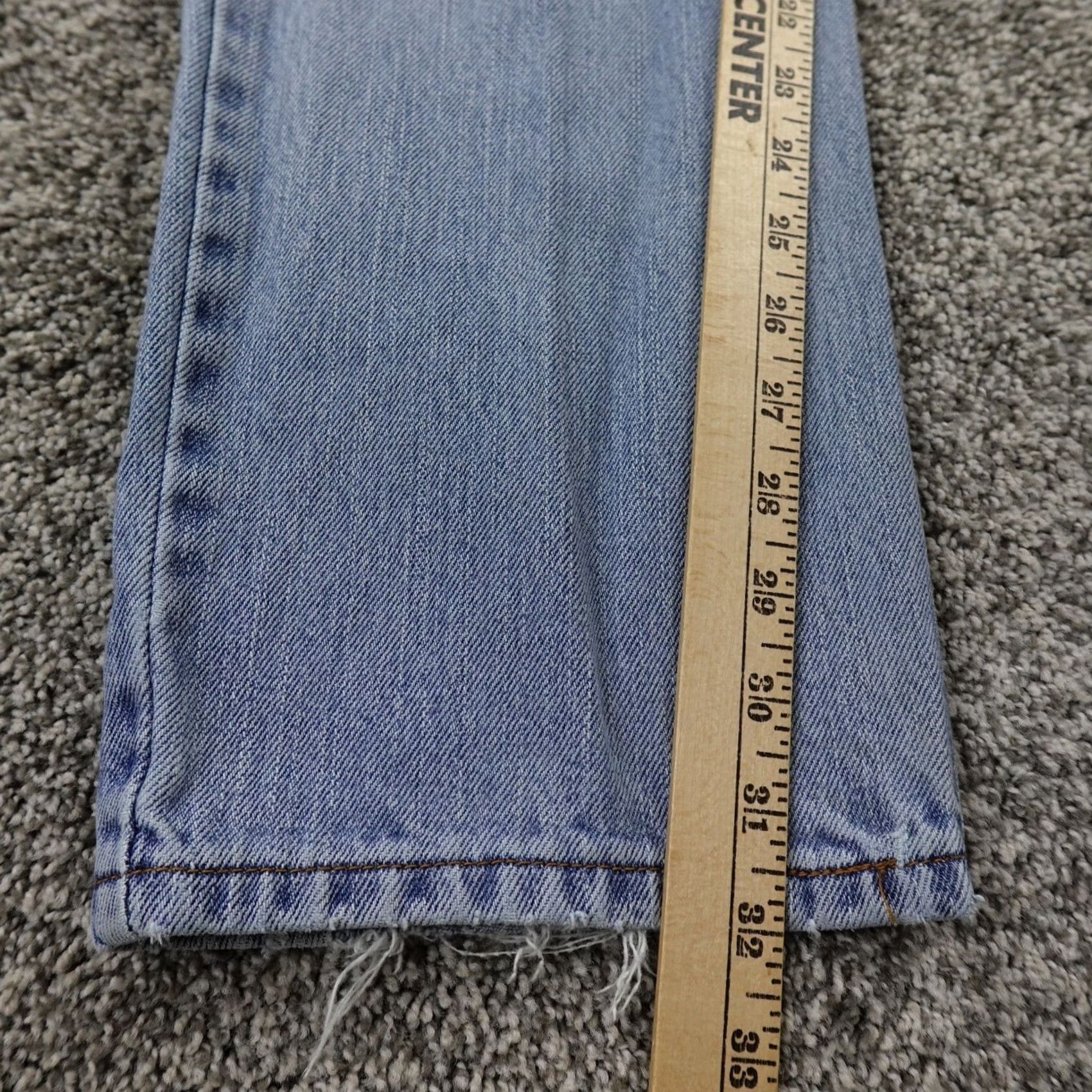 Levi's Levi's Jeans 505 Straight Leg Denim Light Blue 32X34 Mens Vintage Size US 32 / EU 48 - 3 Thumbnail