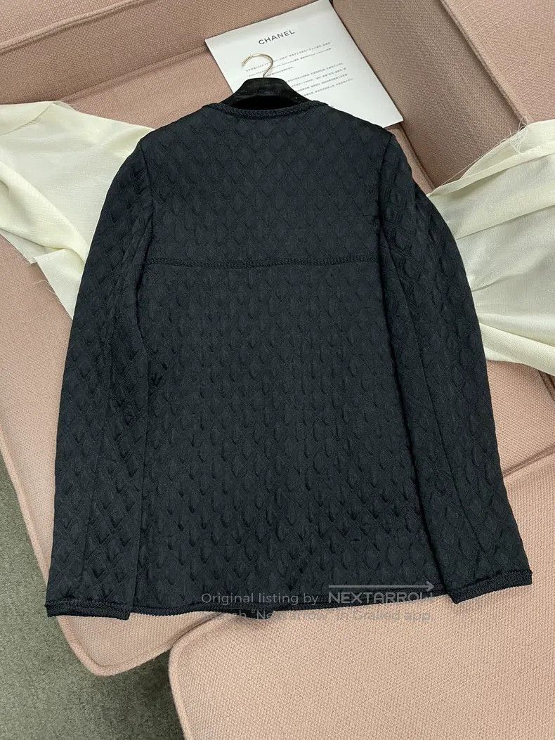 Chanel Chanel Metropolitan series black diamond plaid jacket Size XS / US 0-2 / IT 36-38 - 3 Thumbnail