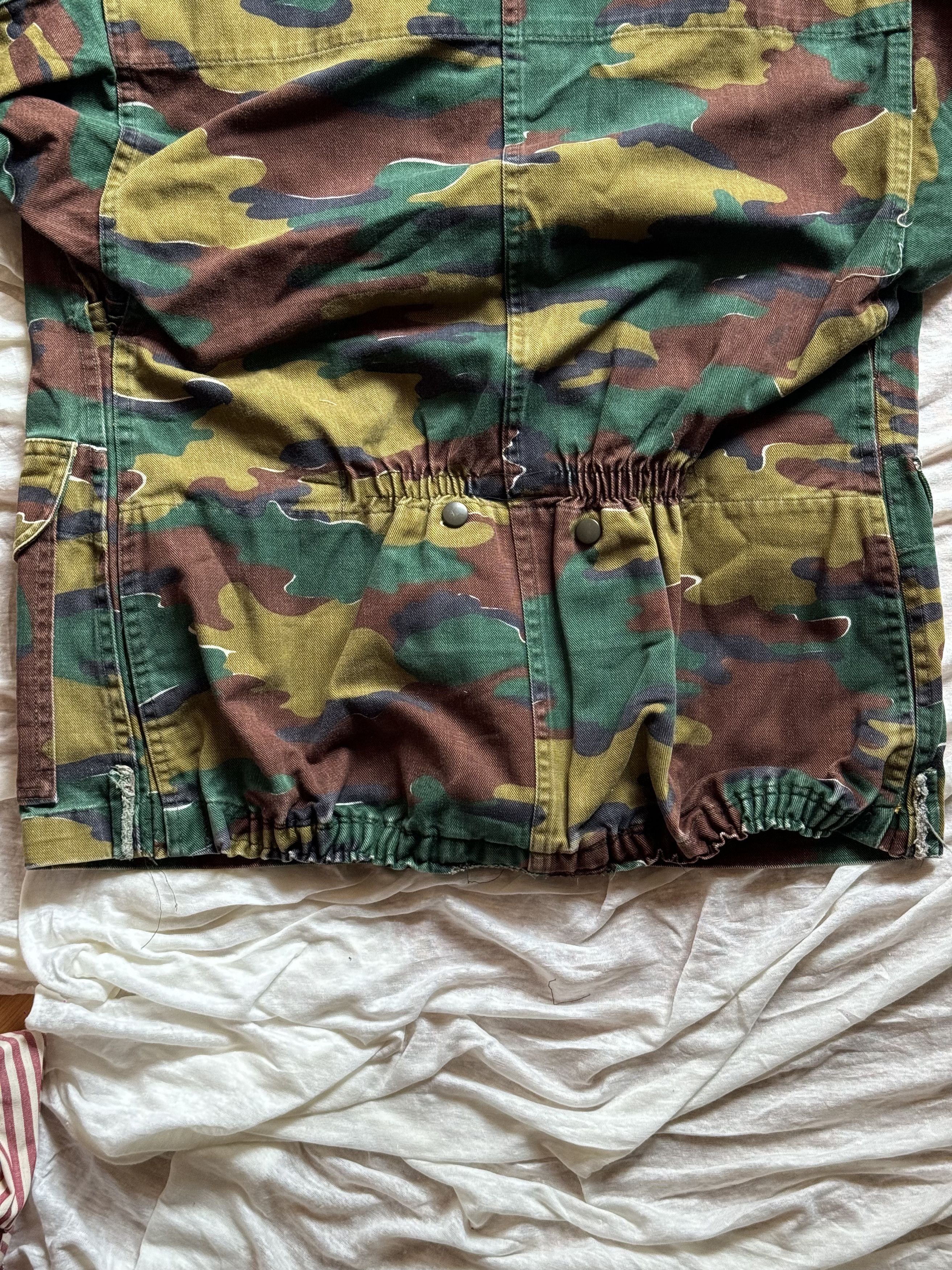 Vintage Airborne Jacket vintage esercito belga 80' Size US M / EU 48-50 / 2 - 13 Thumbnail