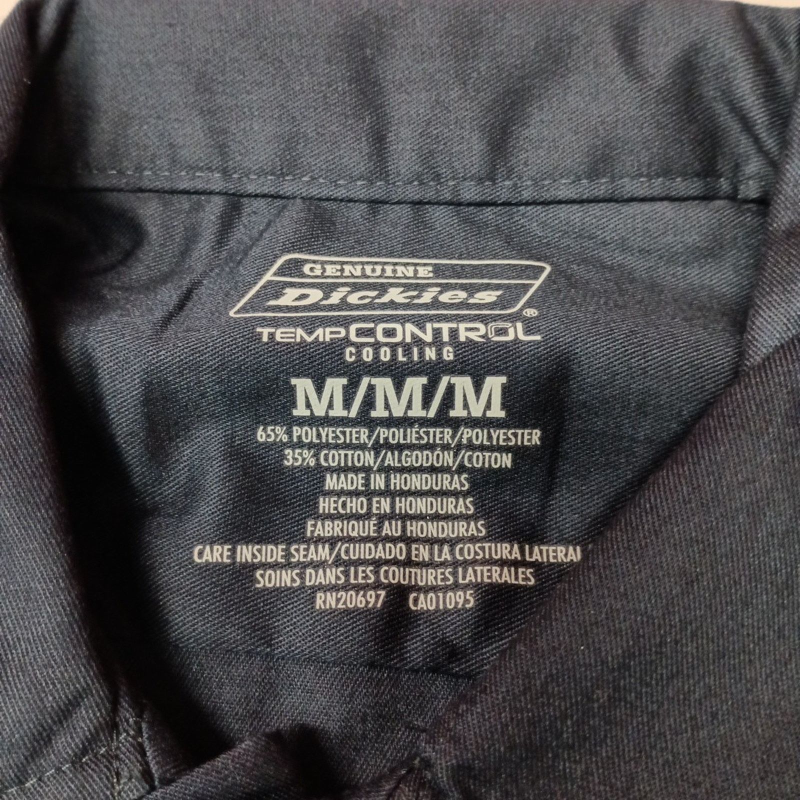 Dickies Dickies Essential Work Shirt Men's Size M Blue Temp Control Size US M / EU 48-50 / 2 - 4 Thumbnail