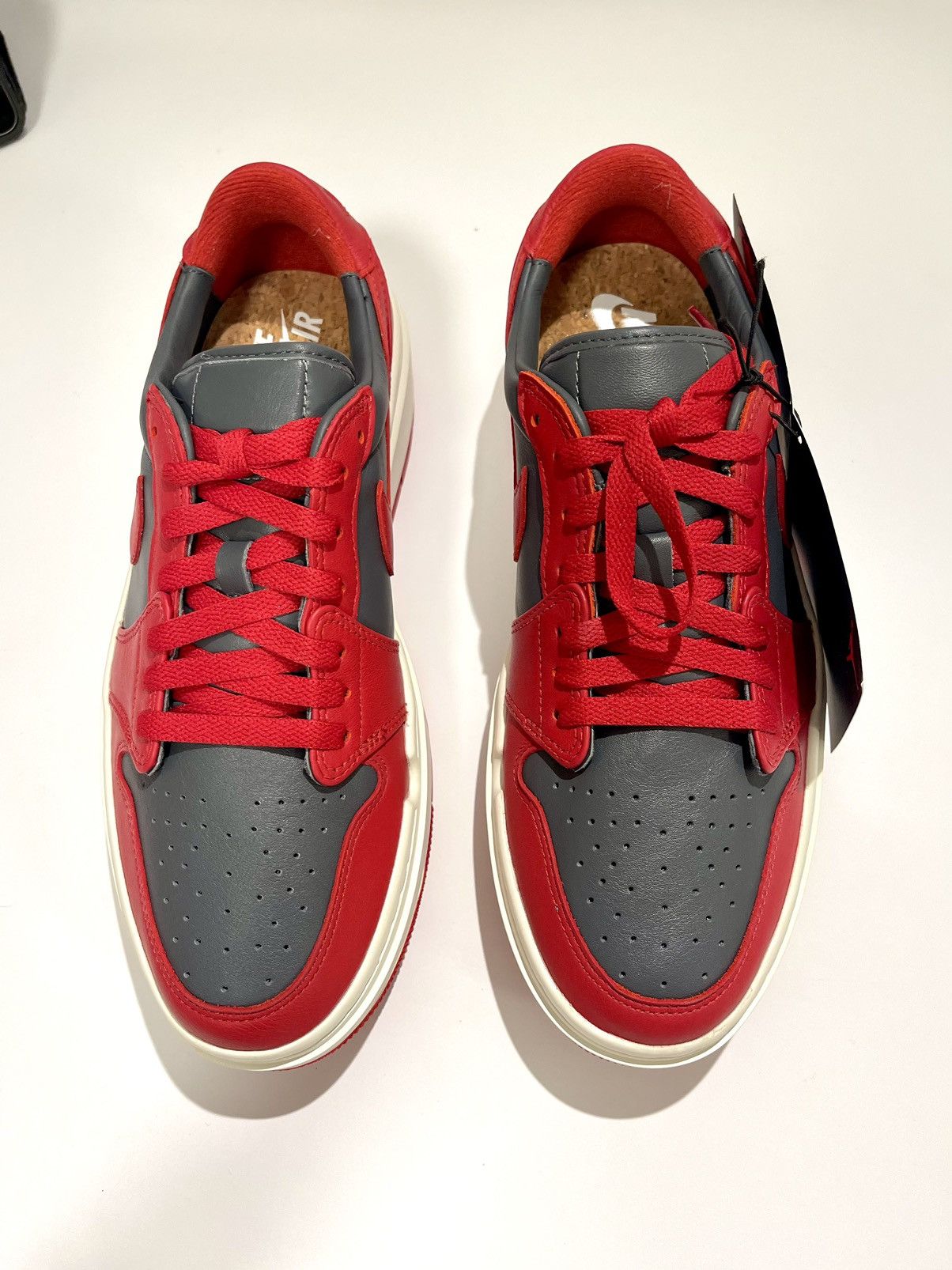 Jordan Brand JORDAN 1 ELEVATE LOW DARK GREY VARSITY RED Size US 10 / IT 40 - 4 Thumbnail