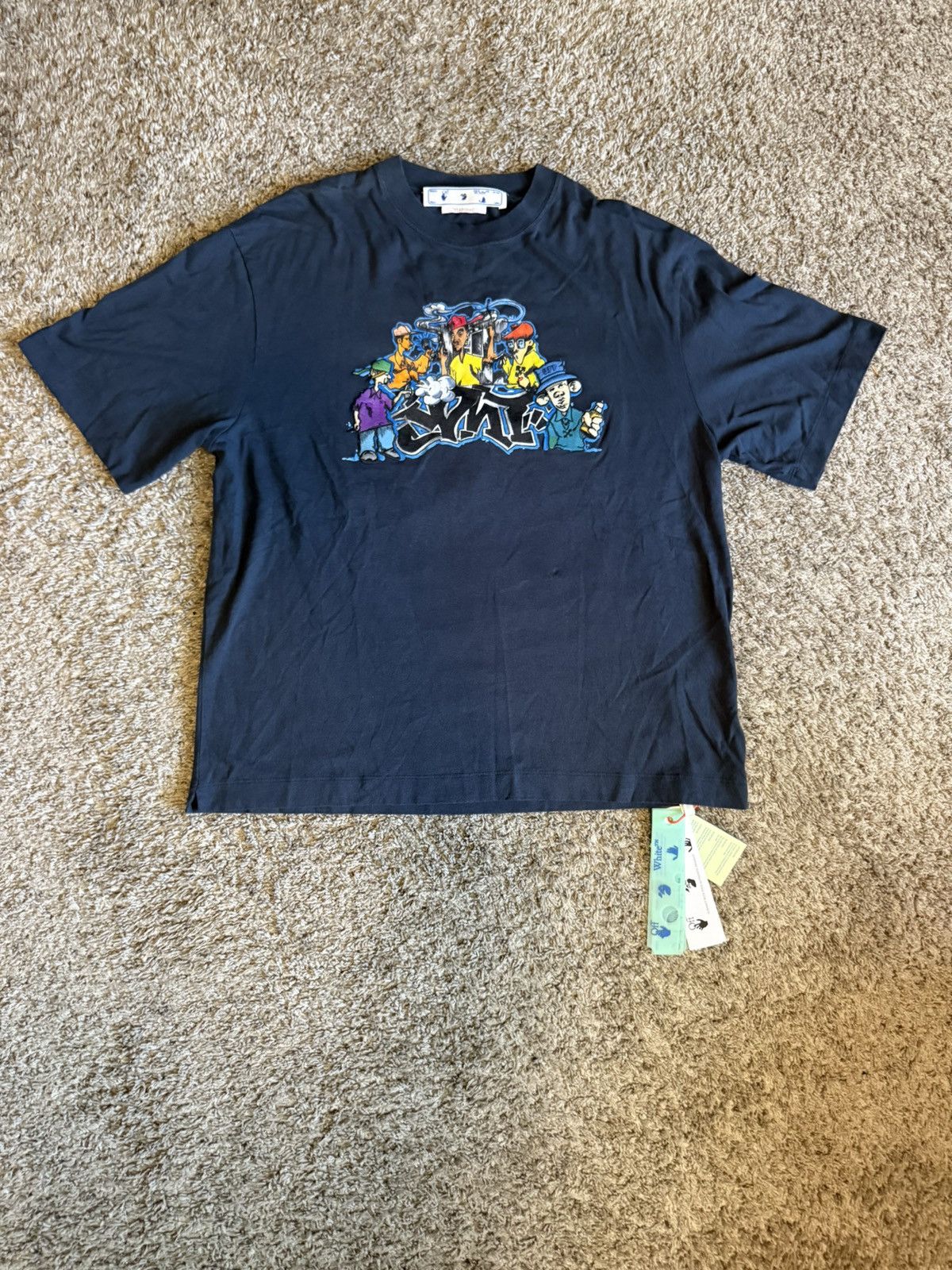 Off-White Off-White Graffiti Kids Short Sleeve Size US M / EU 48-50 / 2 - 1 Thumbnail