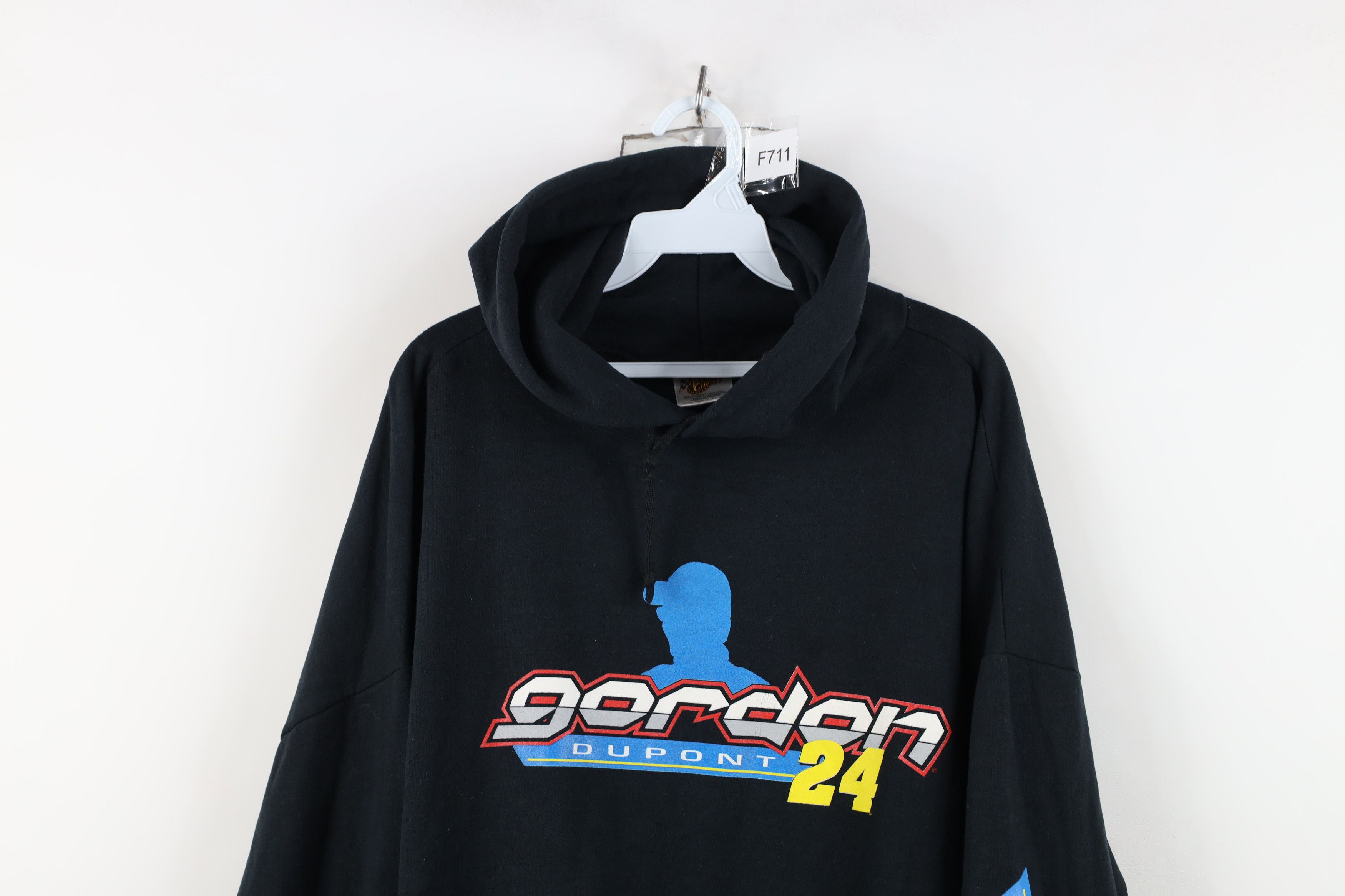 Vintage Vintage NASCAR Spell Jeff Gordon Racing Hoodie Sweatshirt Size US XXL / EU 58 / 5 - 2 Thumbnail