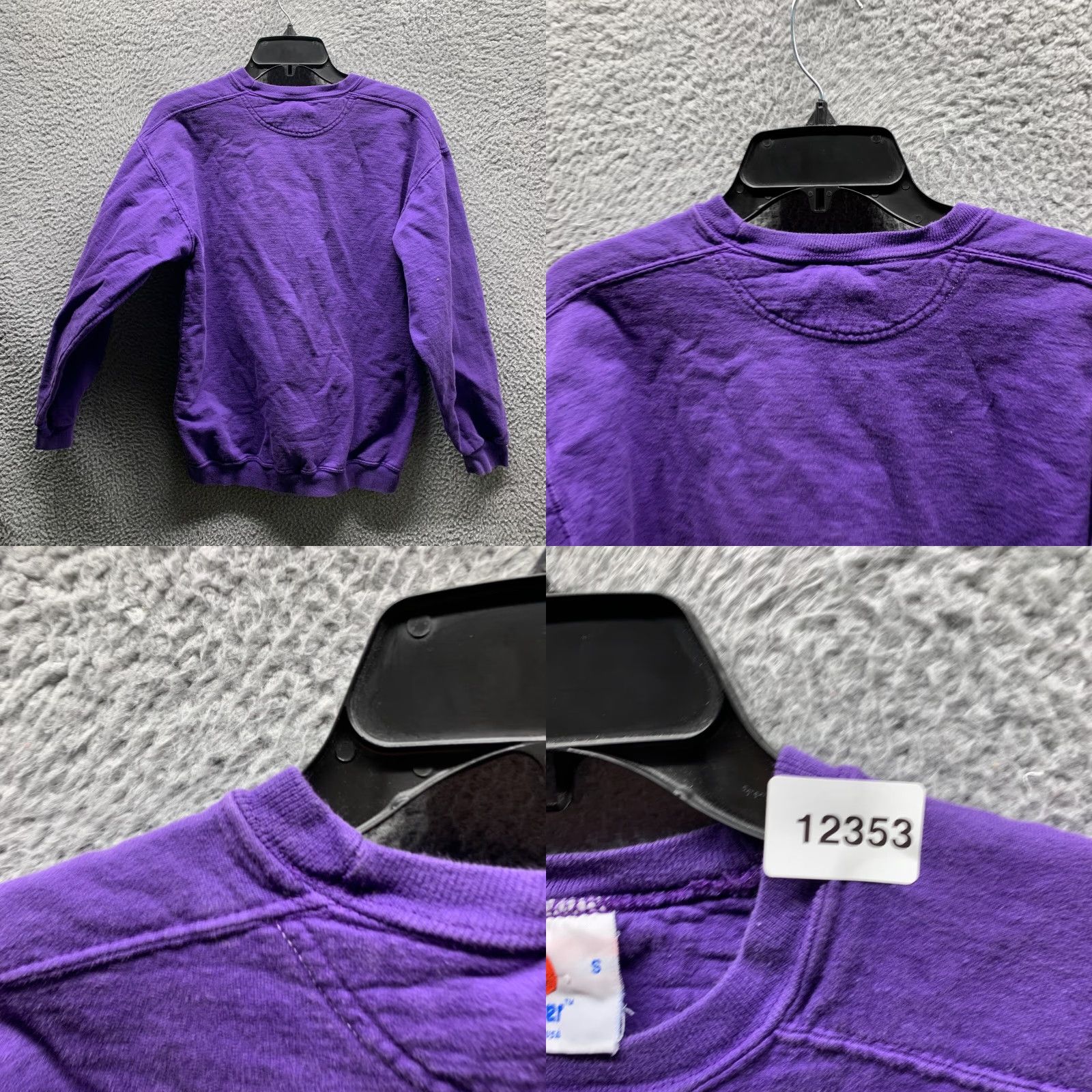Vintage VINTAGE Dodger Sweatshirt Mens Small Purple Embroidery 90s Sweatshirt Pullover Crew Neck Cotton Fleece Heavyweight Size US S / EU 44-46 / 1 - 10 Thumbnail