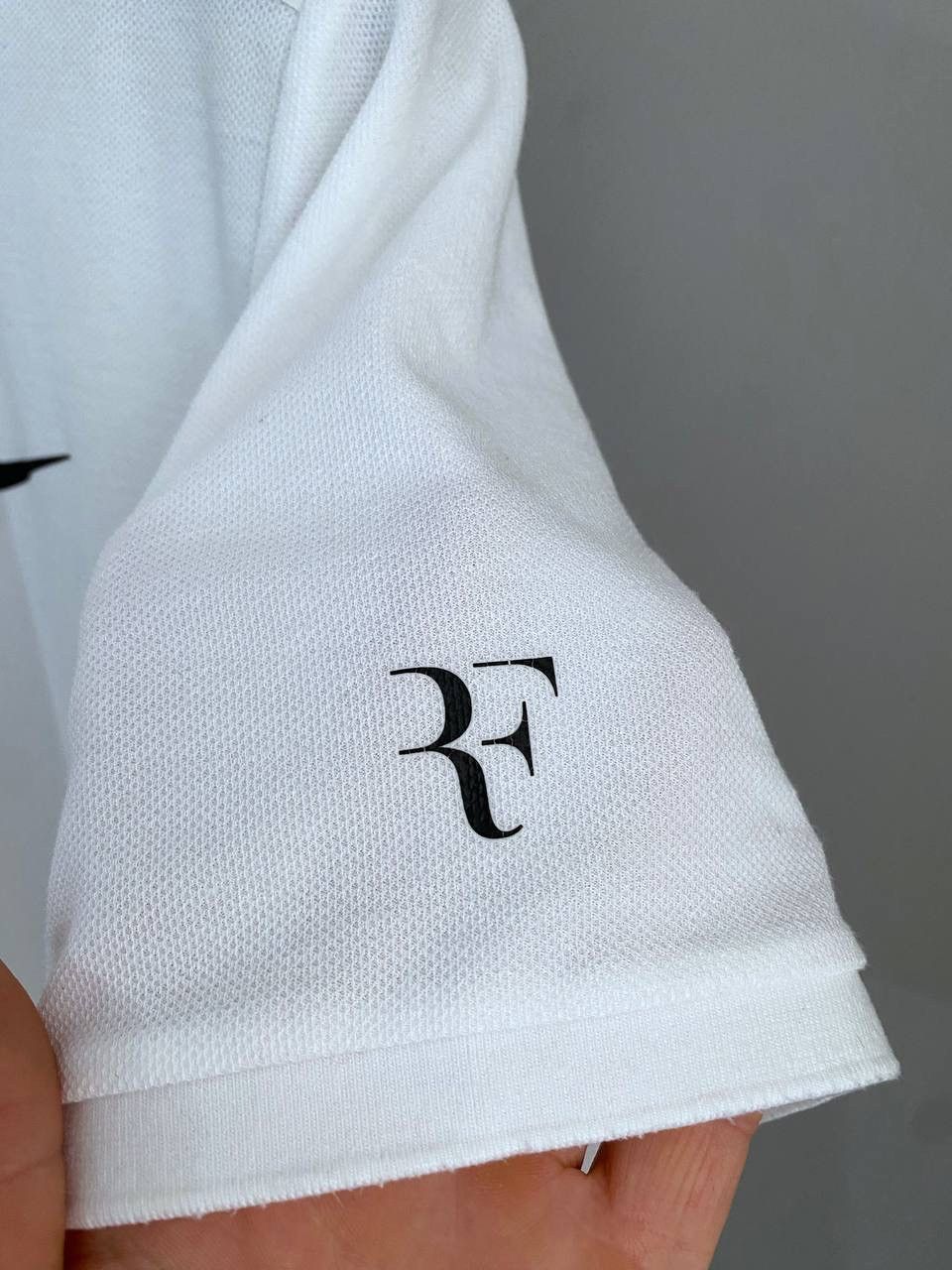 Nike Nike RF Roger Federer Men's White Tennis Polo Shirt, Size L Size US L / EU 52-54 / 3 - 8 Thumbnail