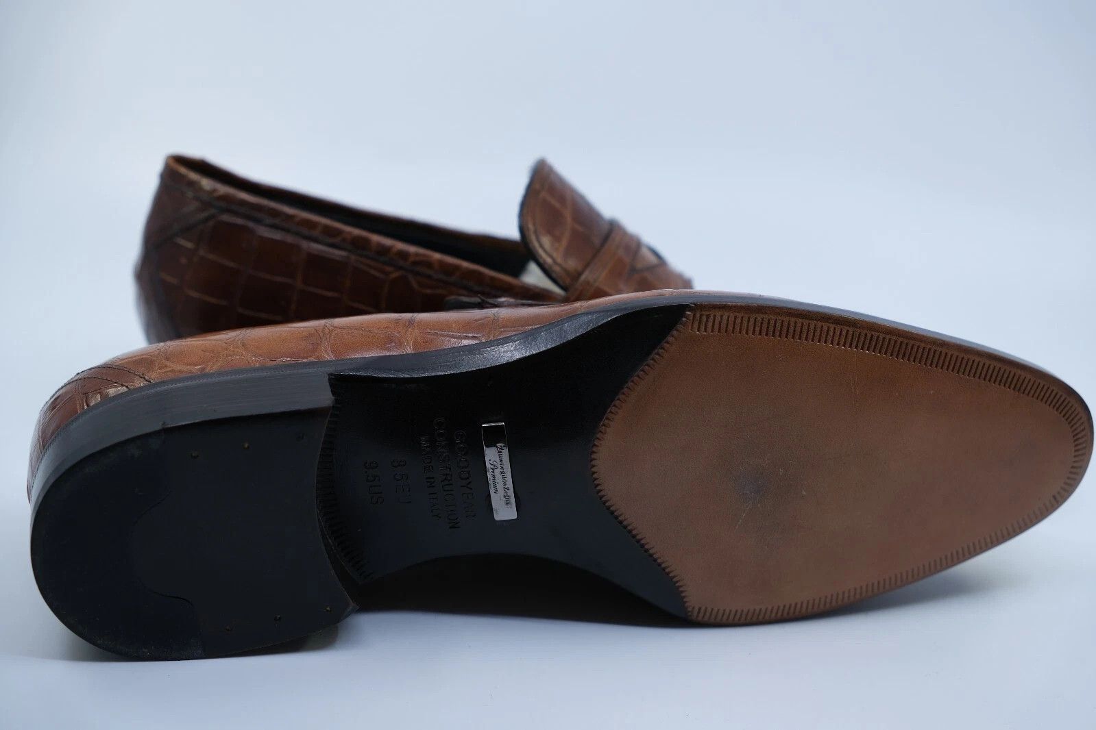 Ermenegildo Zegna New Ermenegildo Zegna Premium Brown UK 8.5 US 9.5 EU 42.5 Size US 9.5 / EU 42-43 - 4 Thumbnail