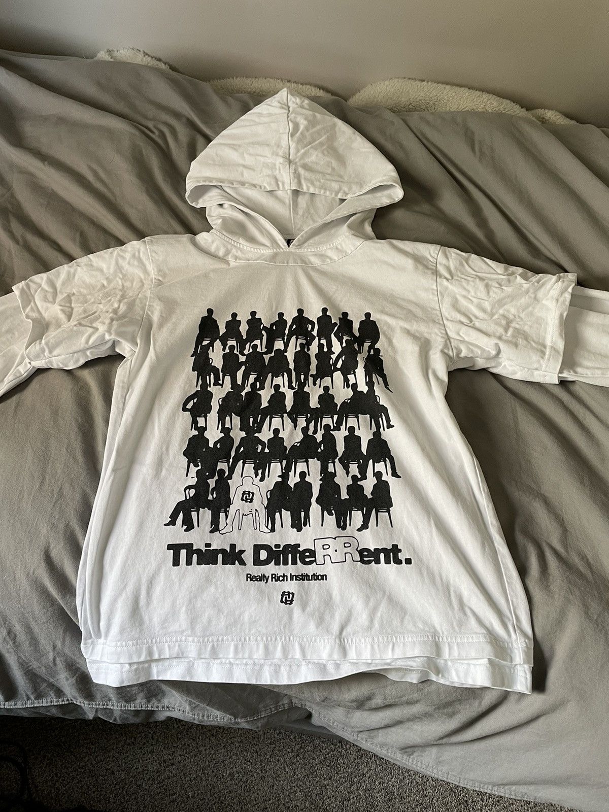 Really Rich “Think DiffeRRent” Tee-Hoodie