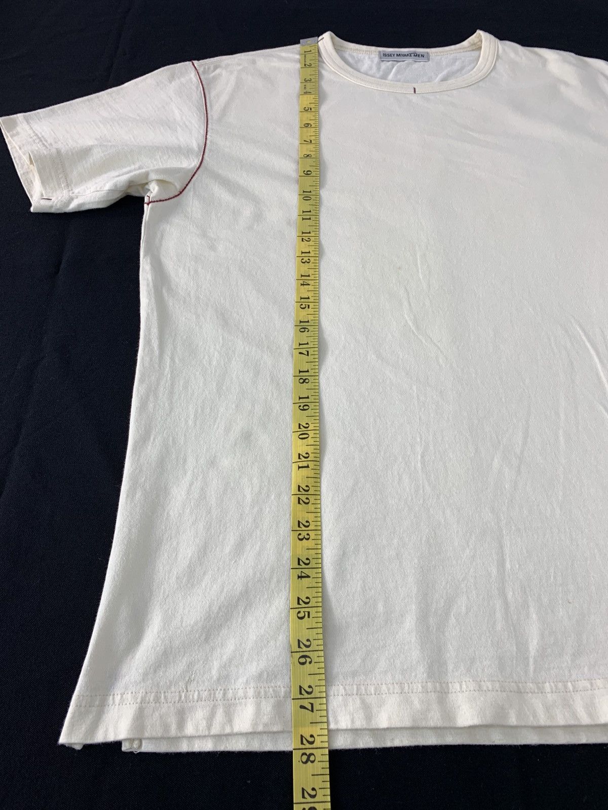 Issey Miyake Hype Issey Miyake Men Plain Crewneck Printed Tee Size US L / EU 52-54 / 3 - 9 Thumbnail