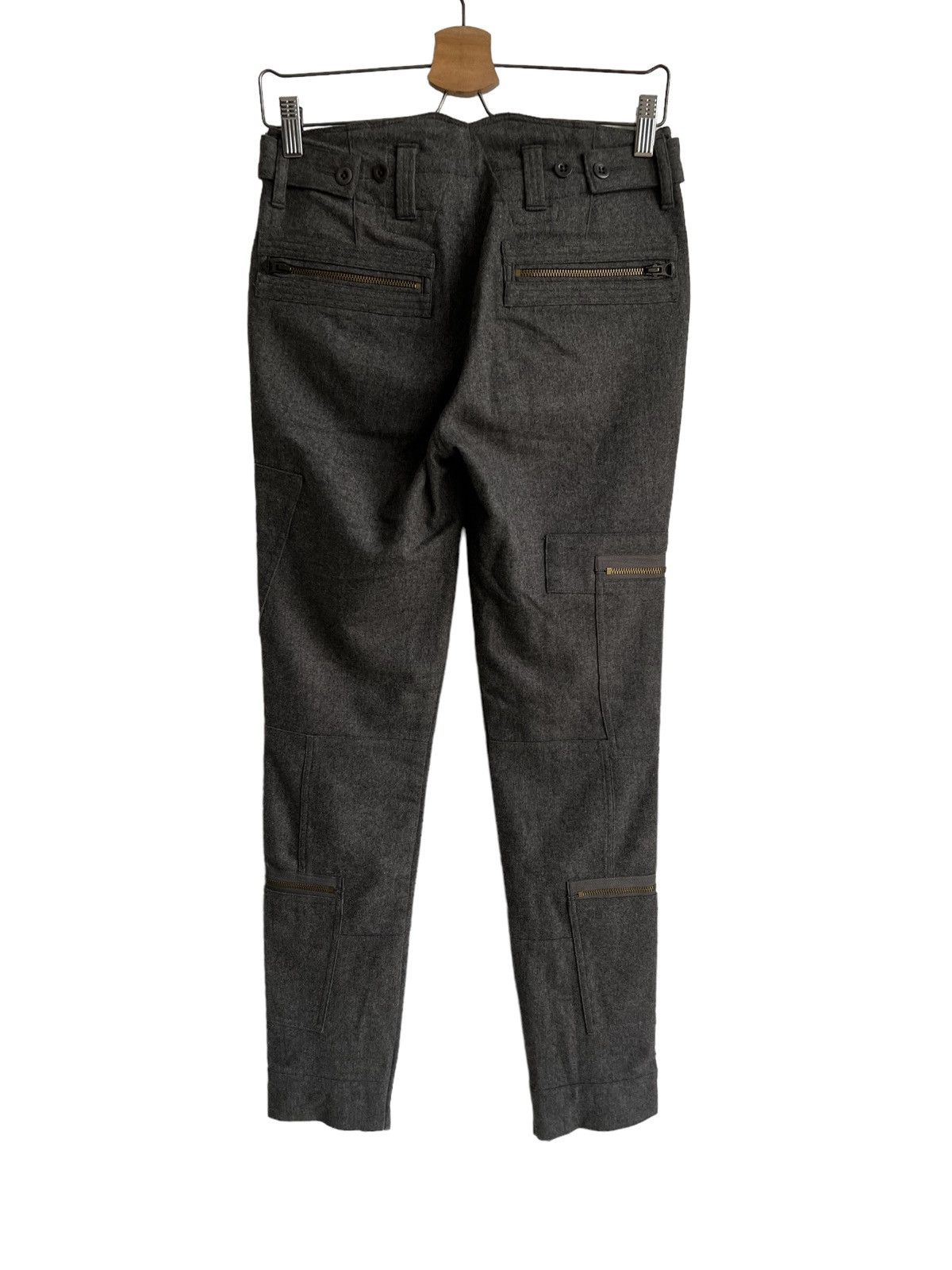 Polo Ralph Lauren Ralph Lauren Parachute Zipper Wool Bondage Tactical Pants Size US 28 / EU 44 - 4 Thumbnail