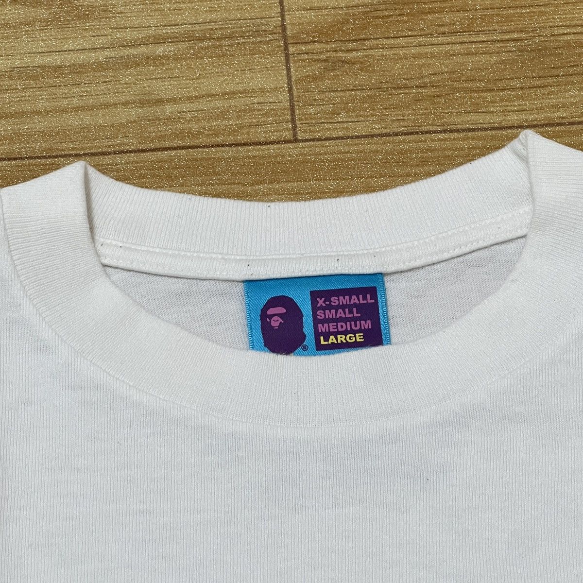 Bape 💥 Bape Letter Logo Vintage Tee 💥 Size US L / EU 52-54 / 3 - 11 Thumbnail